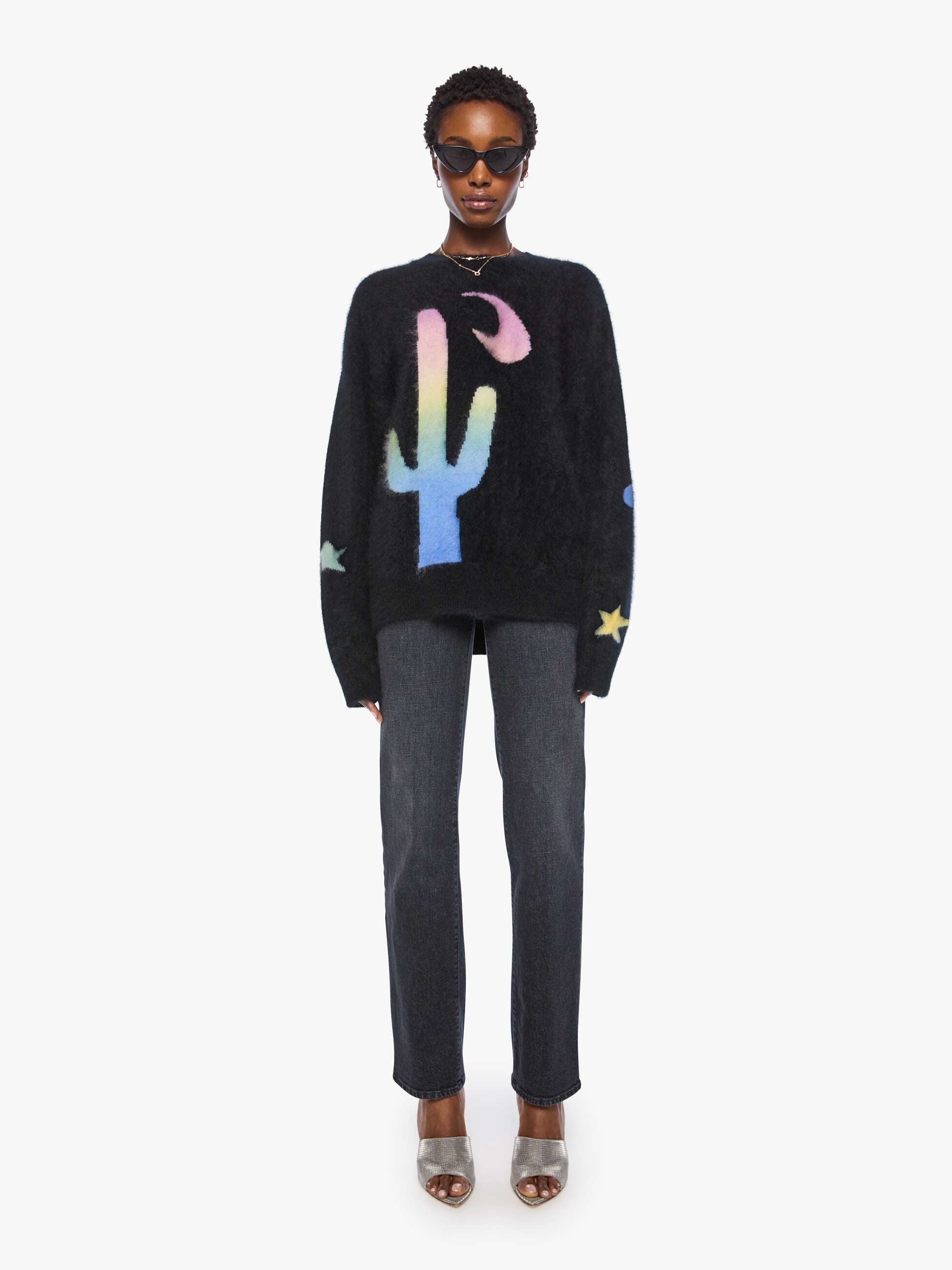 Mother The Biggie Jumper Pullover Dark Sapphire Baumwolle