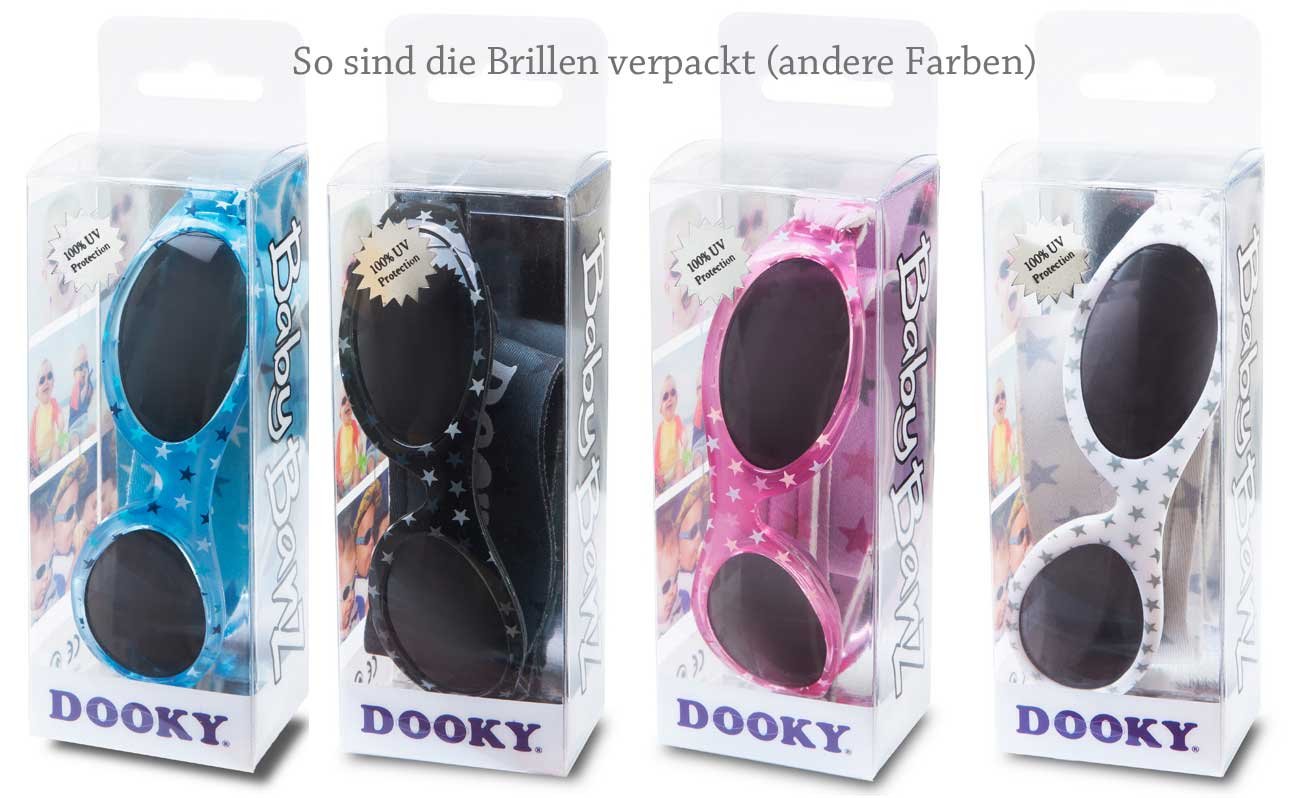 Dooky Baby Banz Sonnenbrille 0-2 Jahre Light Grey Crowns