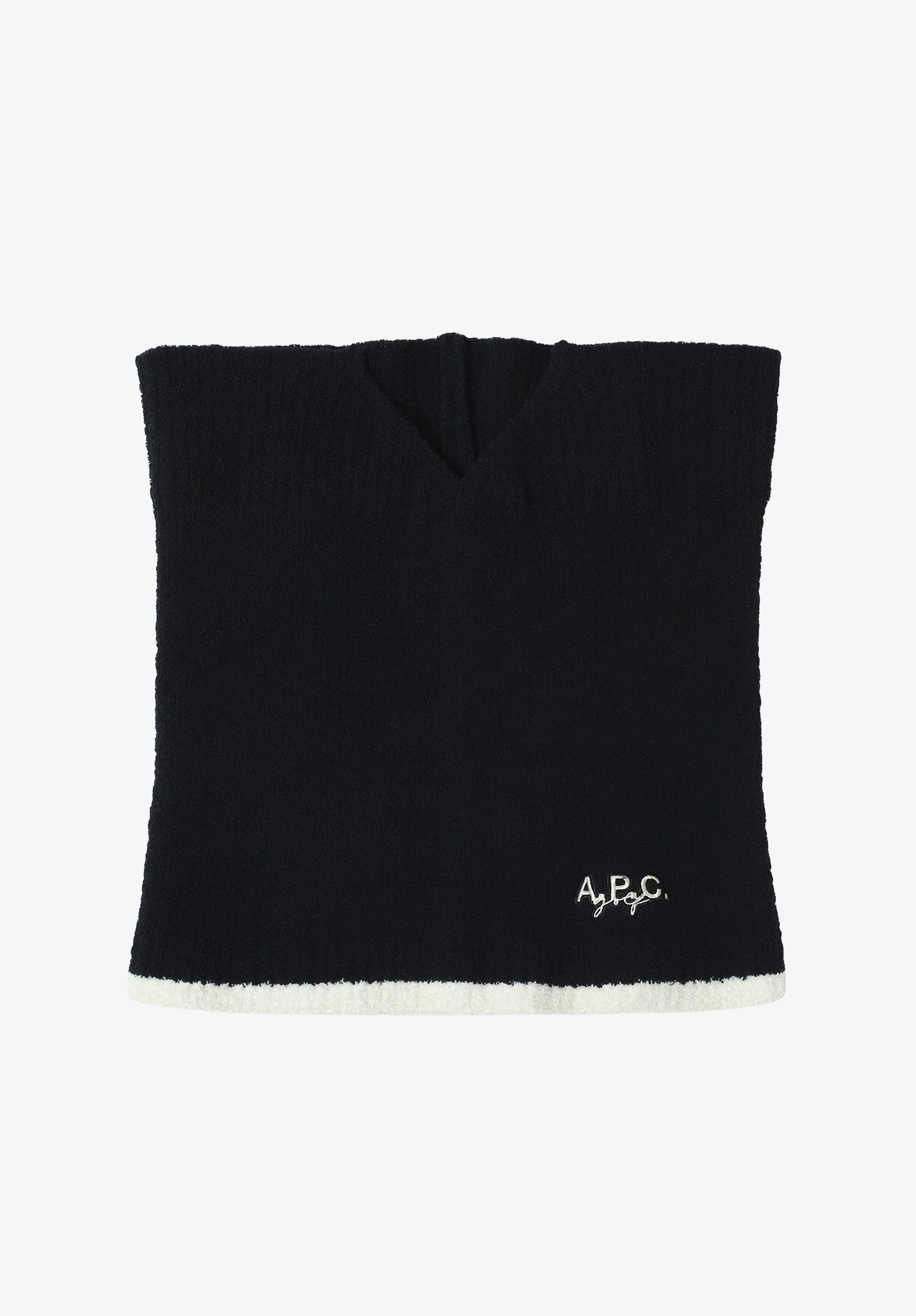 A.P.C. Golf Halstuch Schal Weiß TU
