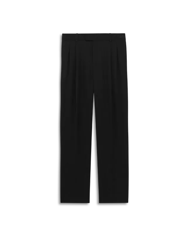 Drôle De Monsieur Le Pantalon Golfeur Hose Schwarz Wolle