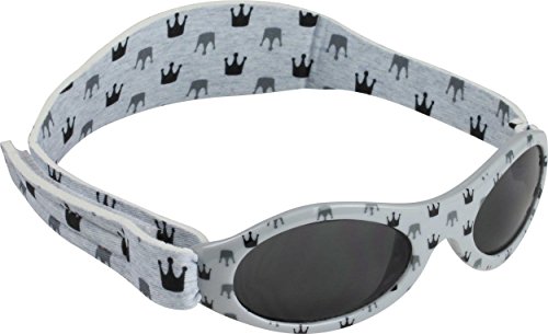 Dooky Baby Banz Sonnenbrille 0-2 Jahre Light Grey Crowns