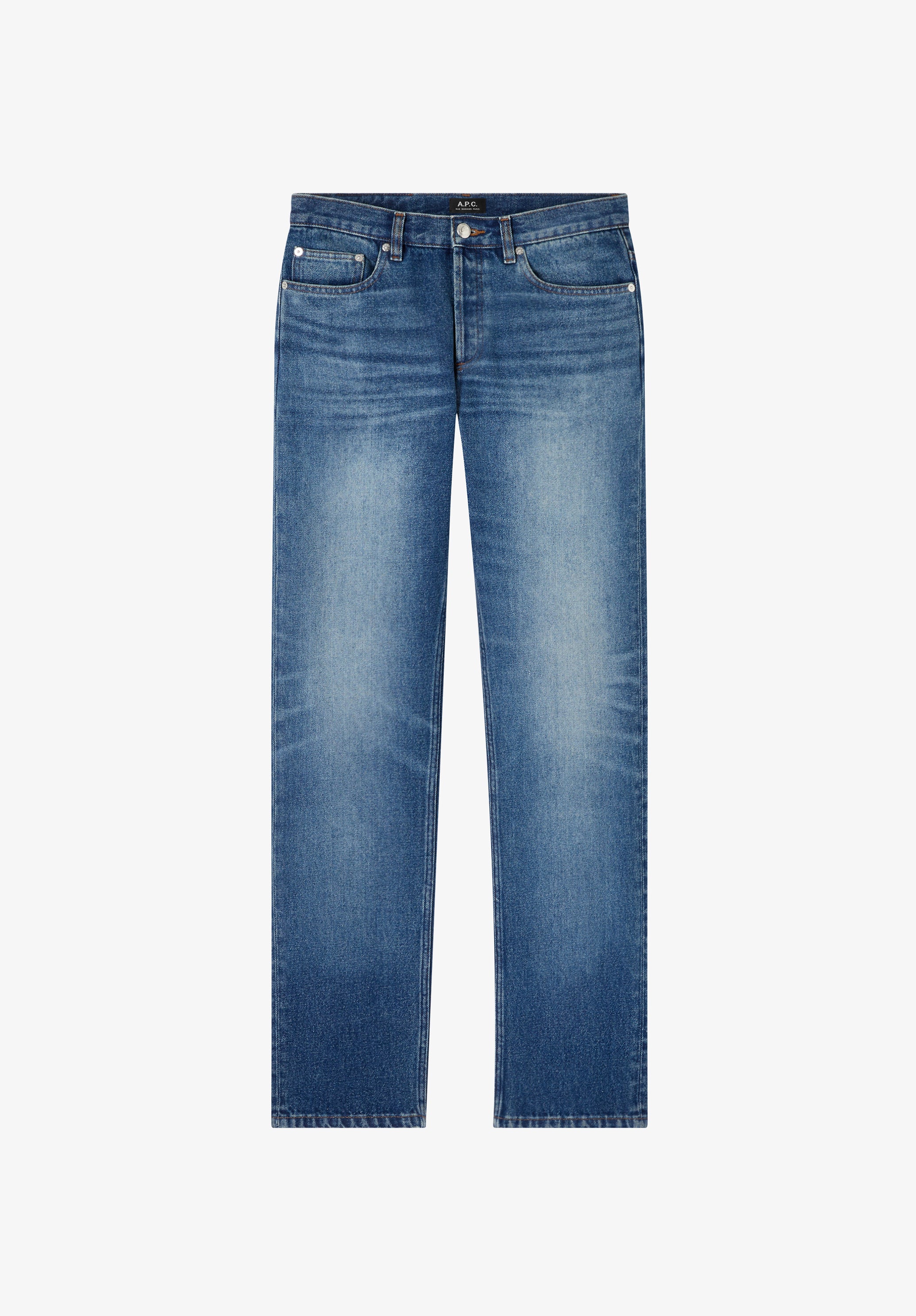 A.P.C. New Standard Jeans Denim mittelhoch gerade