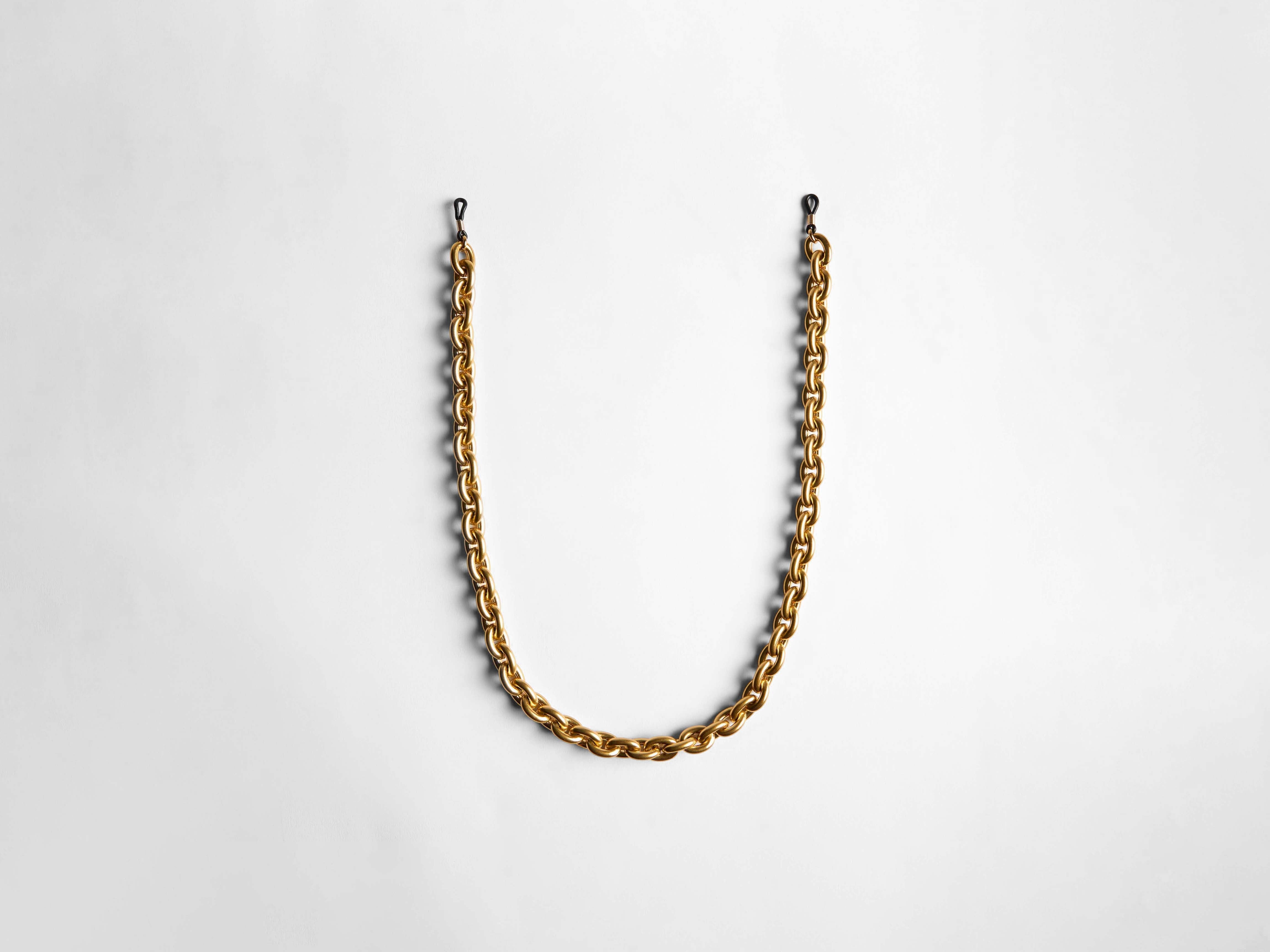 J.W.Anderson Sunglasses Chain-Link Brillenband Gold