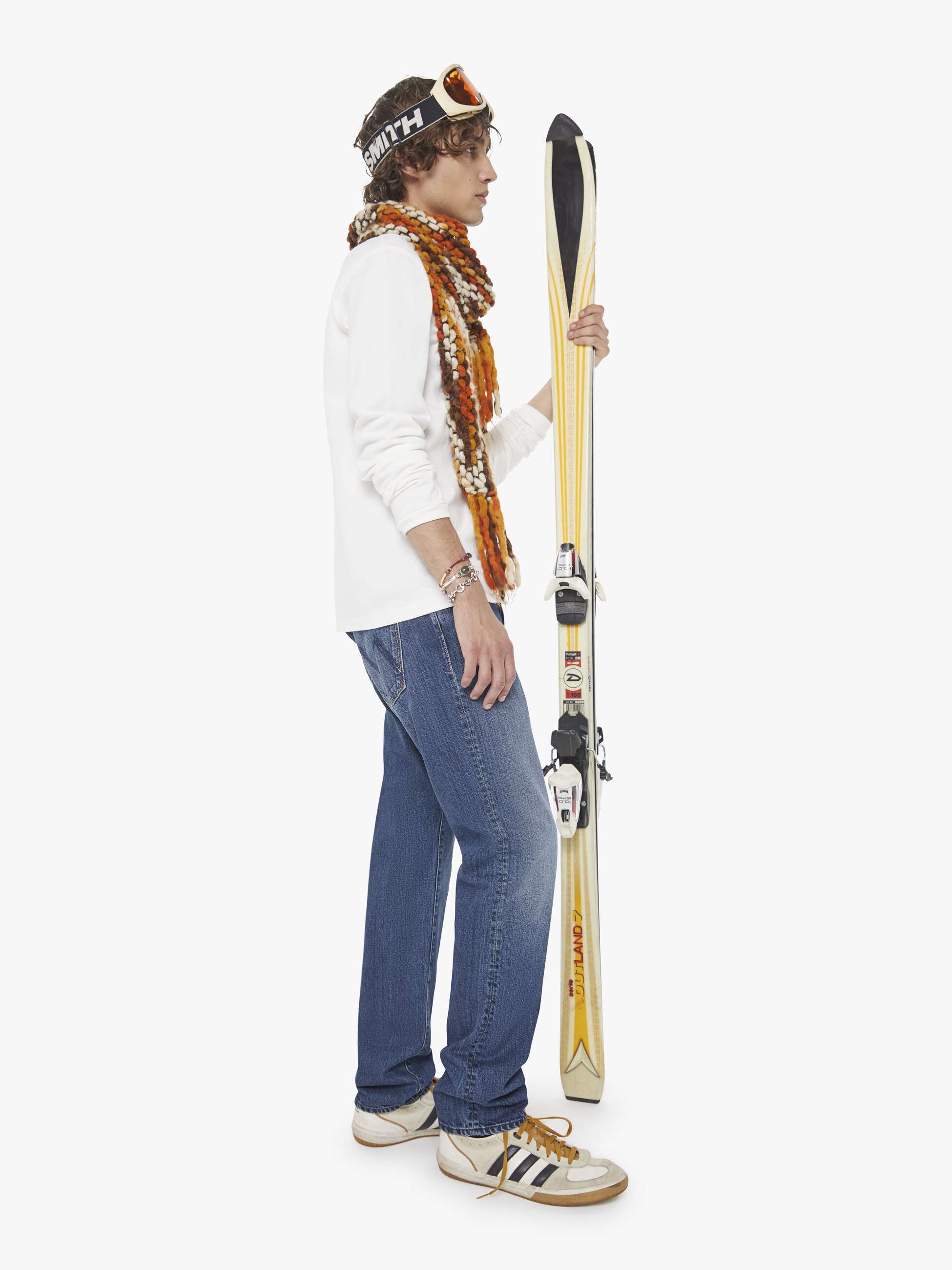Mother The Mega Neat Jeans First Round On Me mittelblau