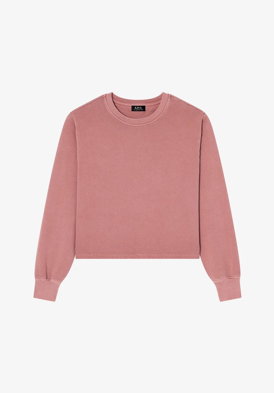 A.P.C. Boxy Herbst 26 Sweatshirt M Bio-Baumwolle