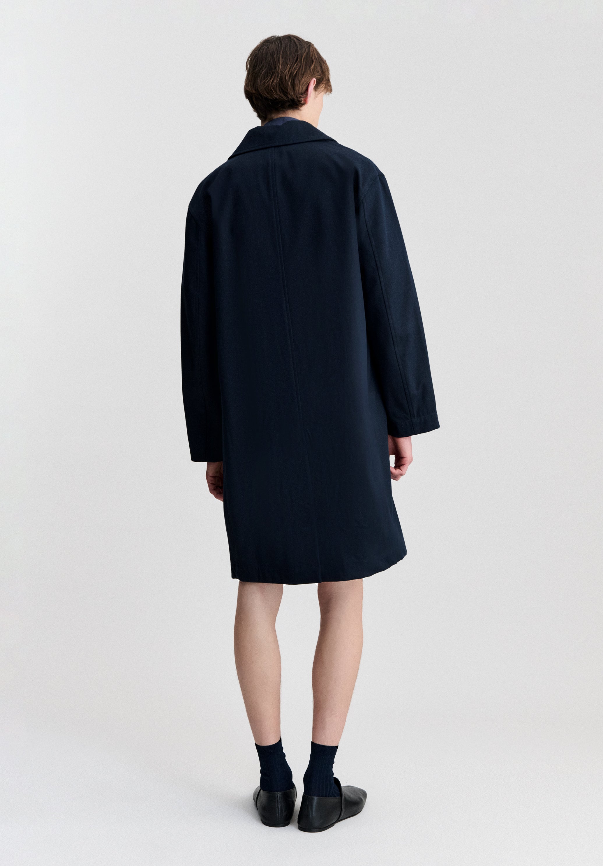 A.P.C. Mac Mantel Baumwollgabardine Gr. M Bio-Baumwolle