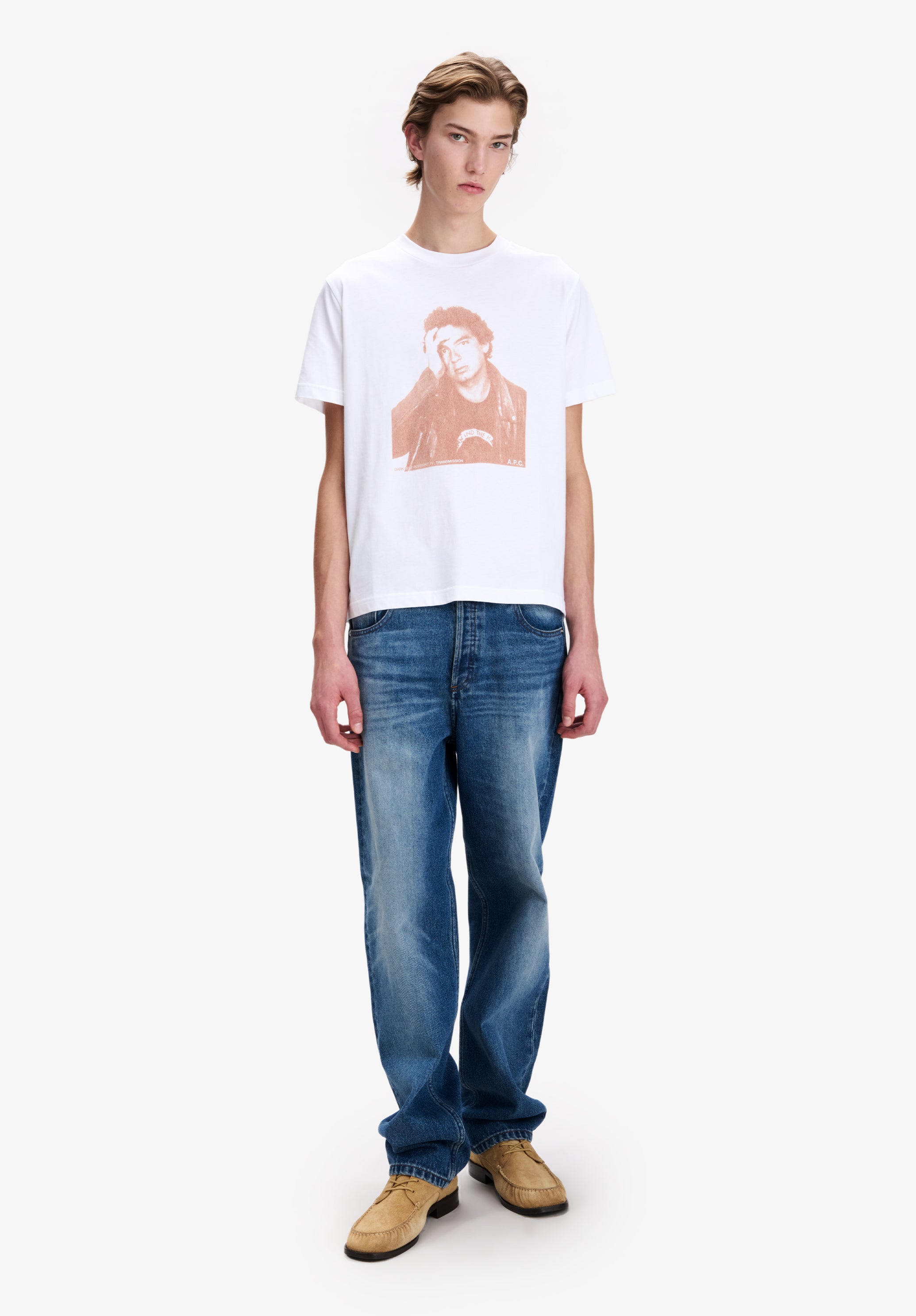A.P.C. Fairfax Jeans Denim weit Gr. 30