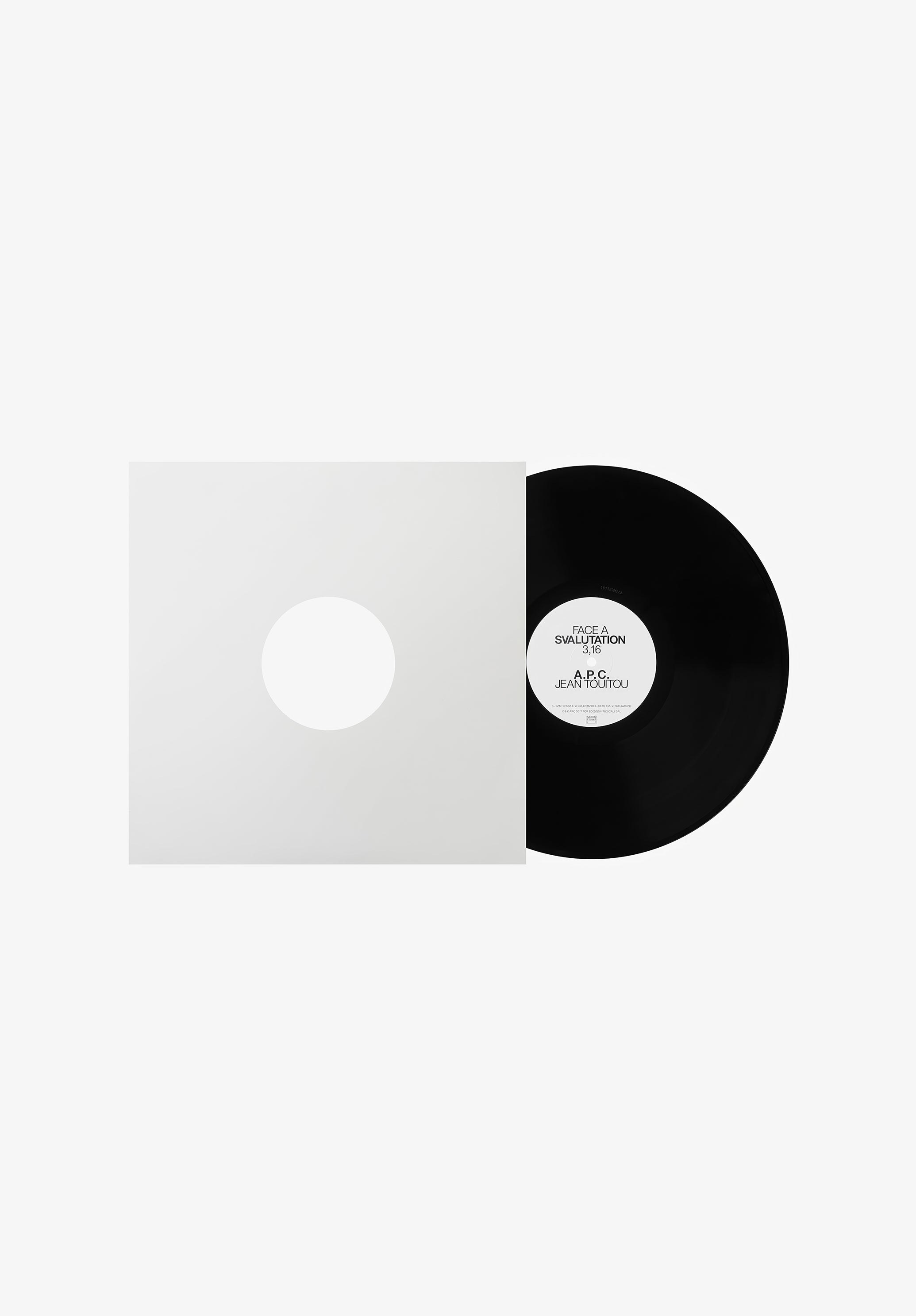 A.P.C. Svaluation Samba de Merda Vinyl Jean Touitou