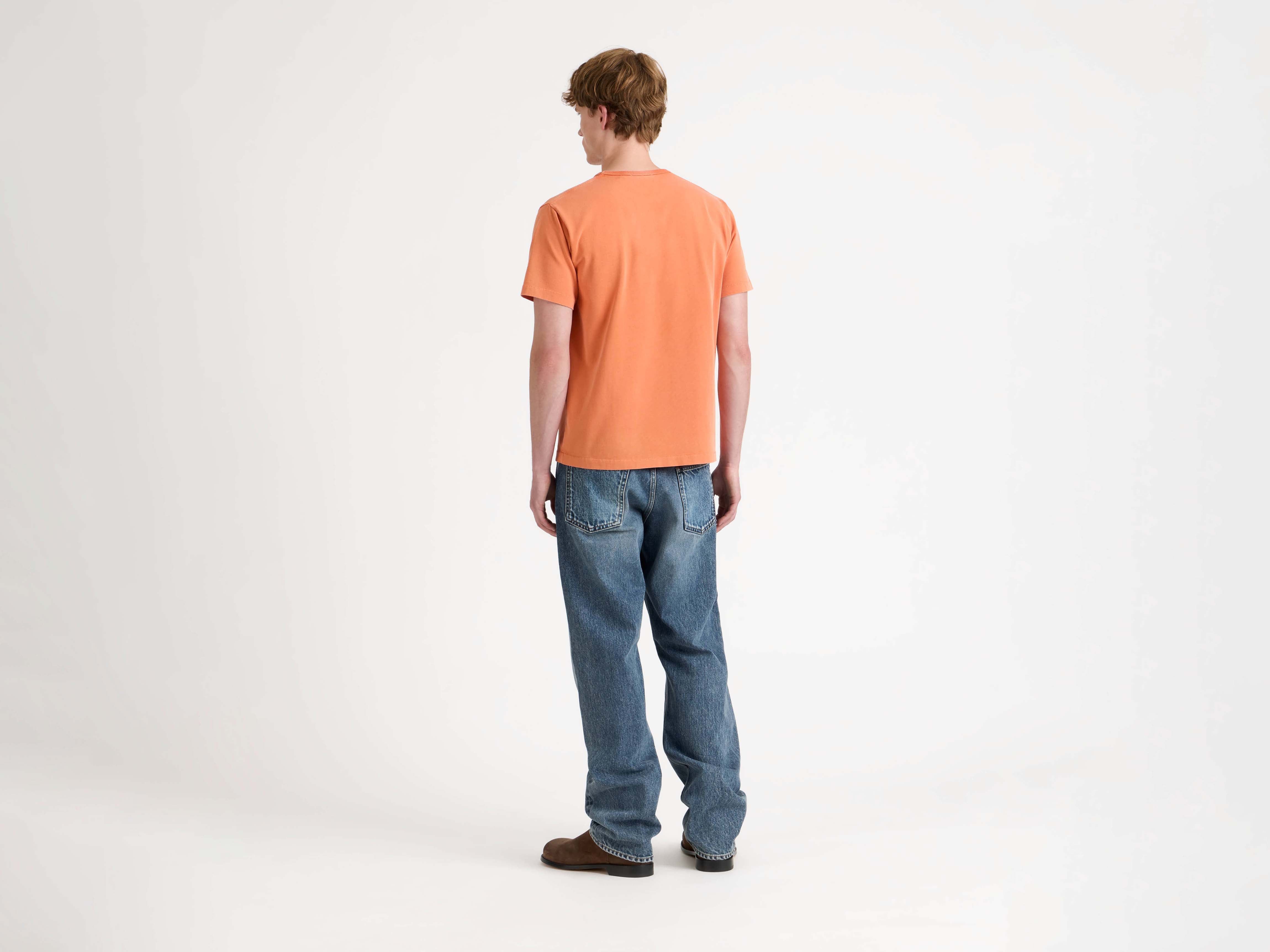 J.W.Anderson Ribbon Anchor T-Shirt Herren washed orange Jersey