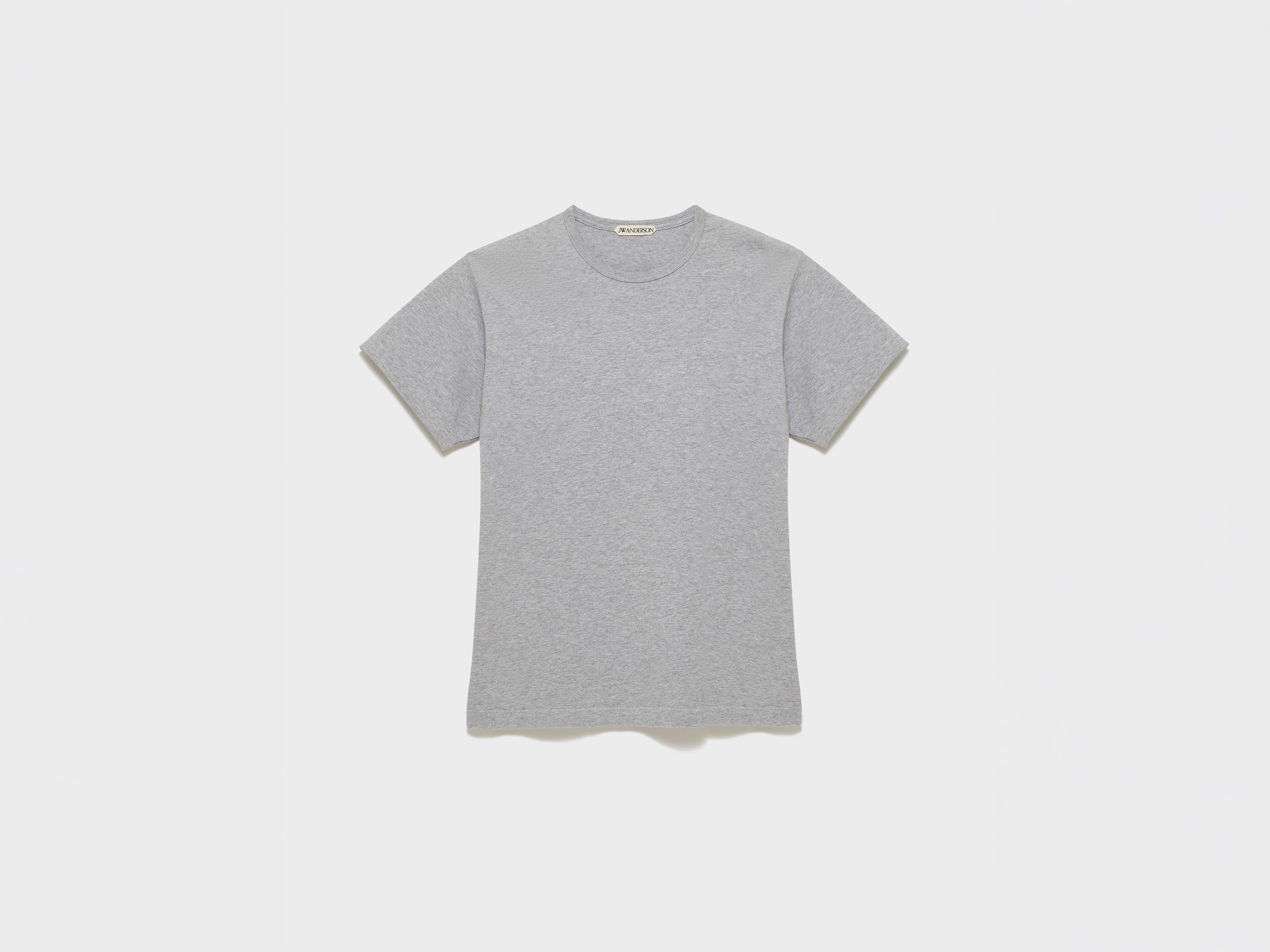 J.W.Anderson Anchor T-Shirt Damen Grau Melange Stick