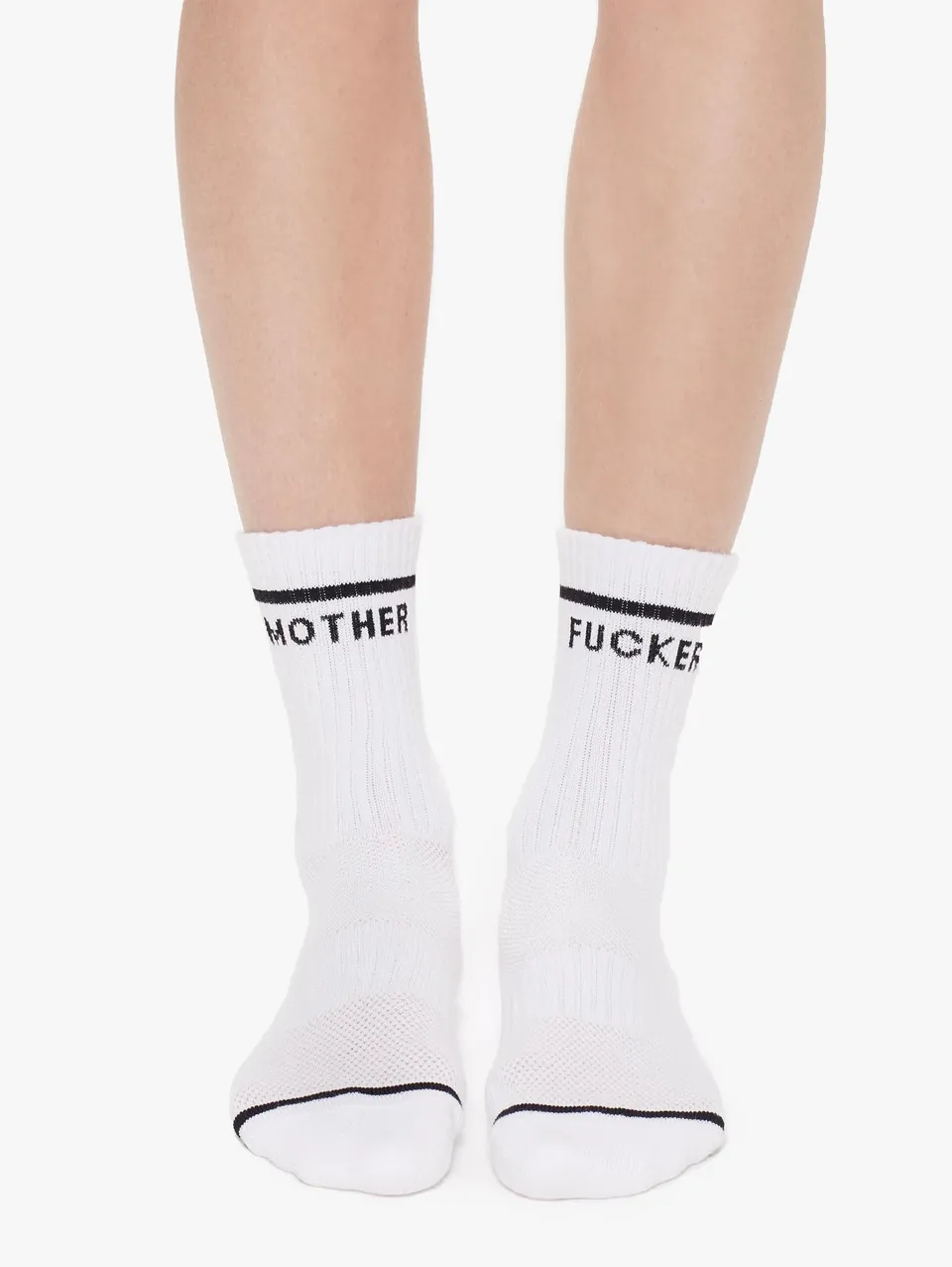 Mother Baby Steps MF White Socken Weiß O/S Strick