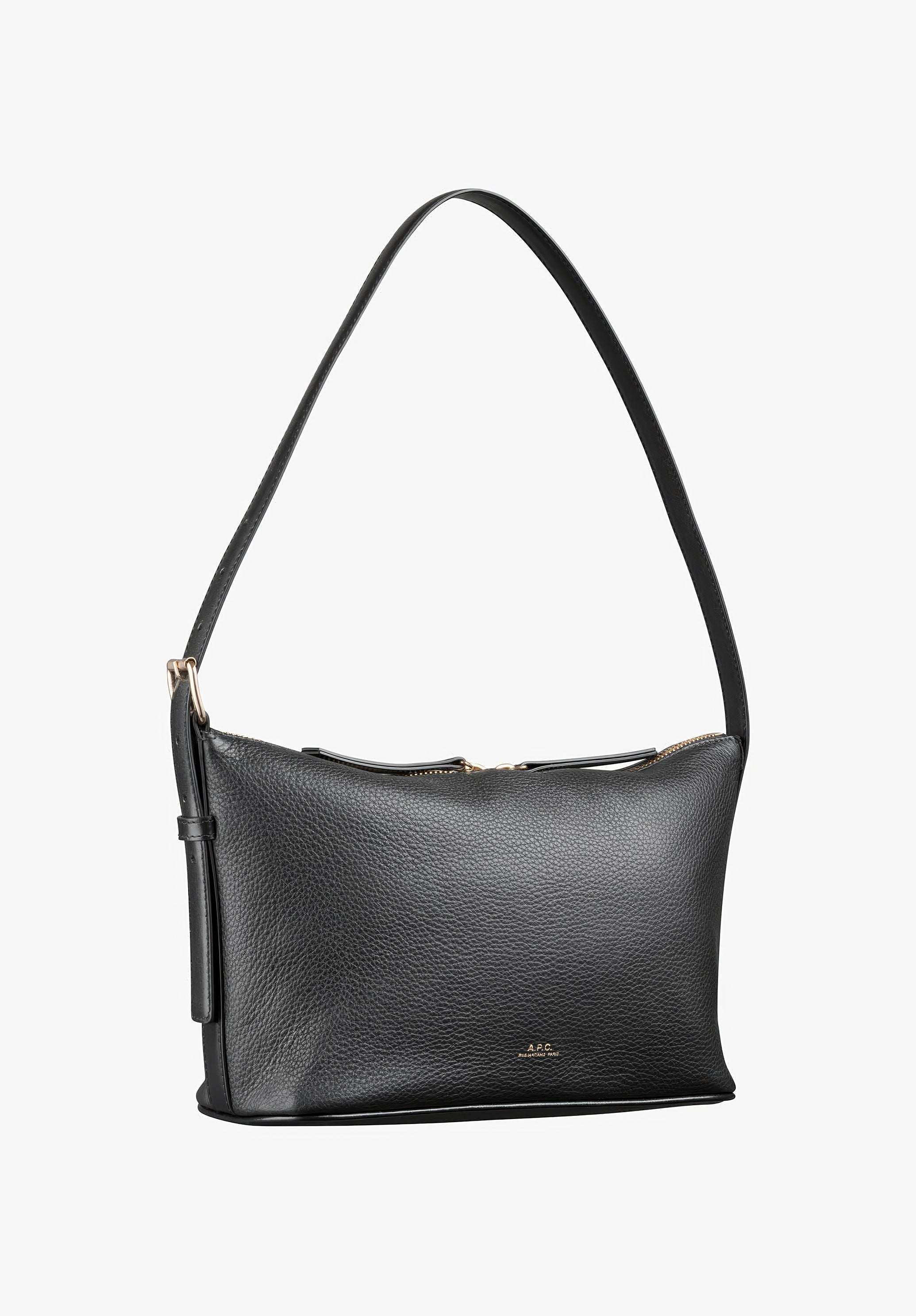 A.P.C. Bags Vera Shoulder Tasche Leder Schwarz