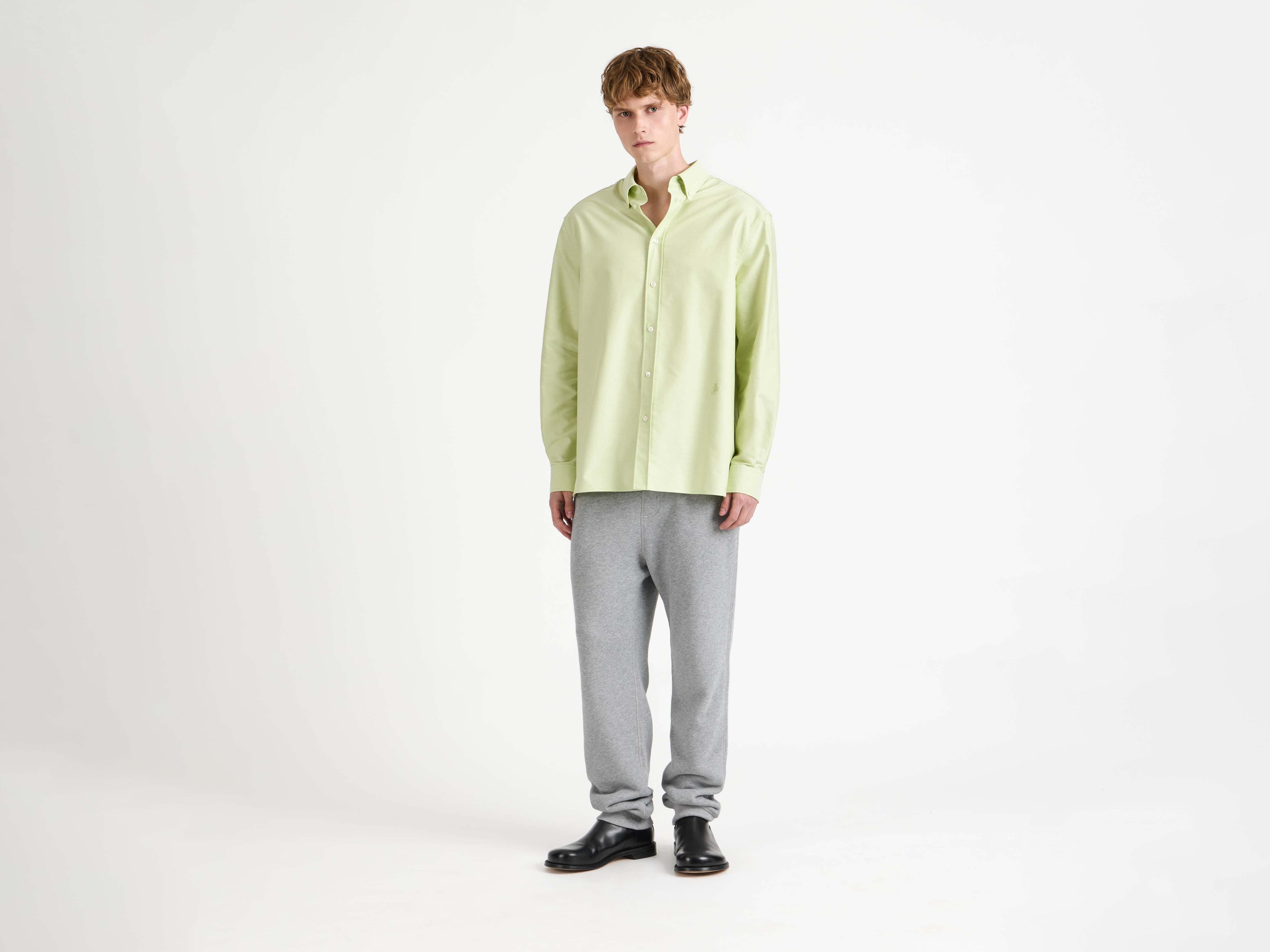 J.W.Anderson Classic Shirt Hemd Lime Oxford 50