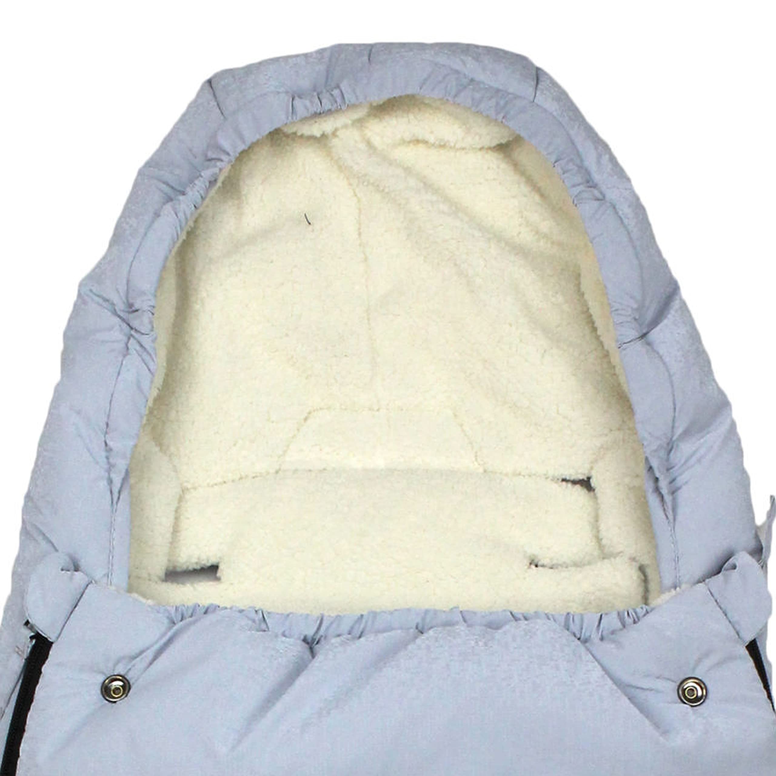 Dooky Fußsack Blue Mountain 0-9 Monate Sherpa-Fleece