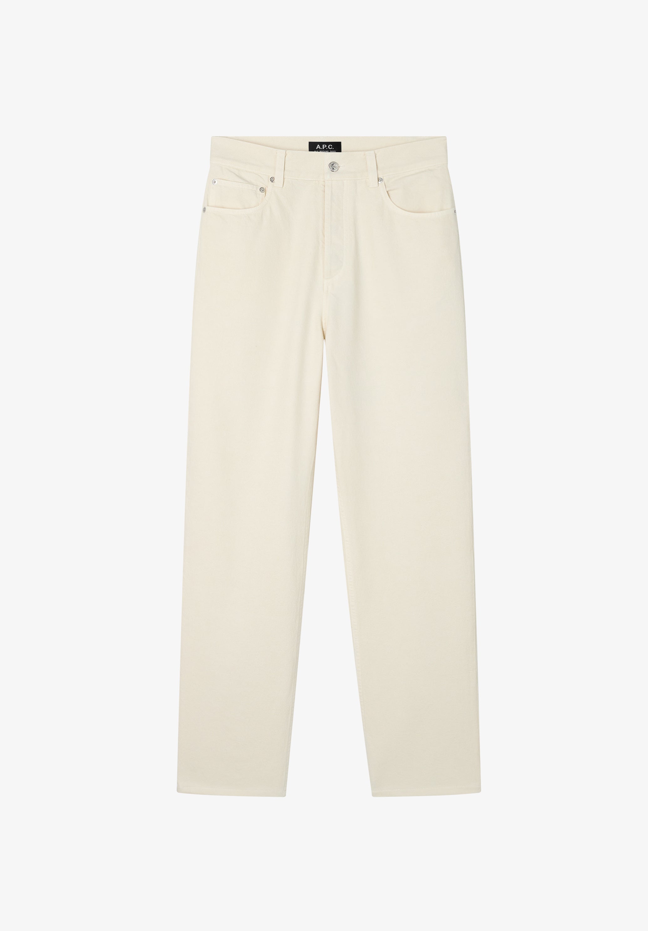 A.P.C. Solal Jeans weiß Größe 30 weites Bein