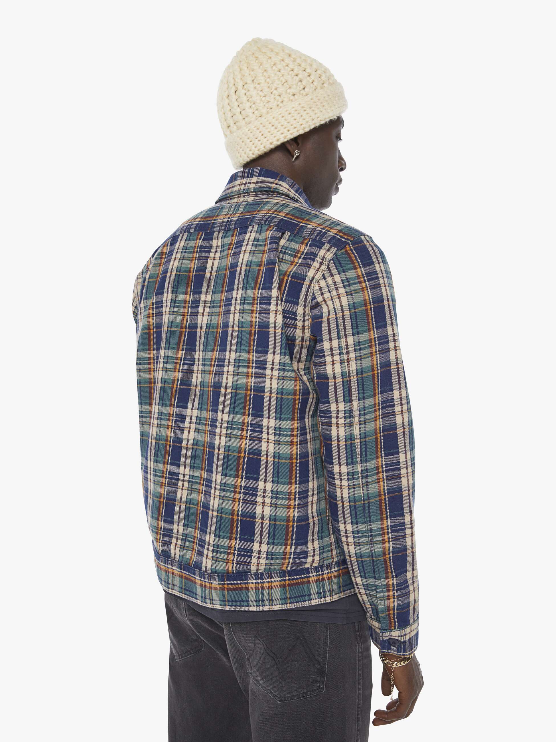 Mother The Rounded Freeze Jacke Fair And Square kariert