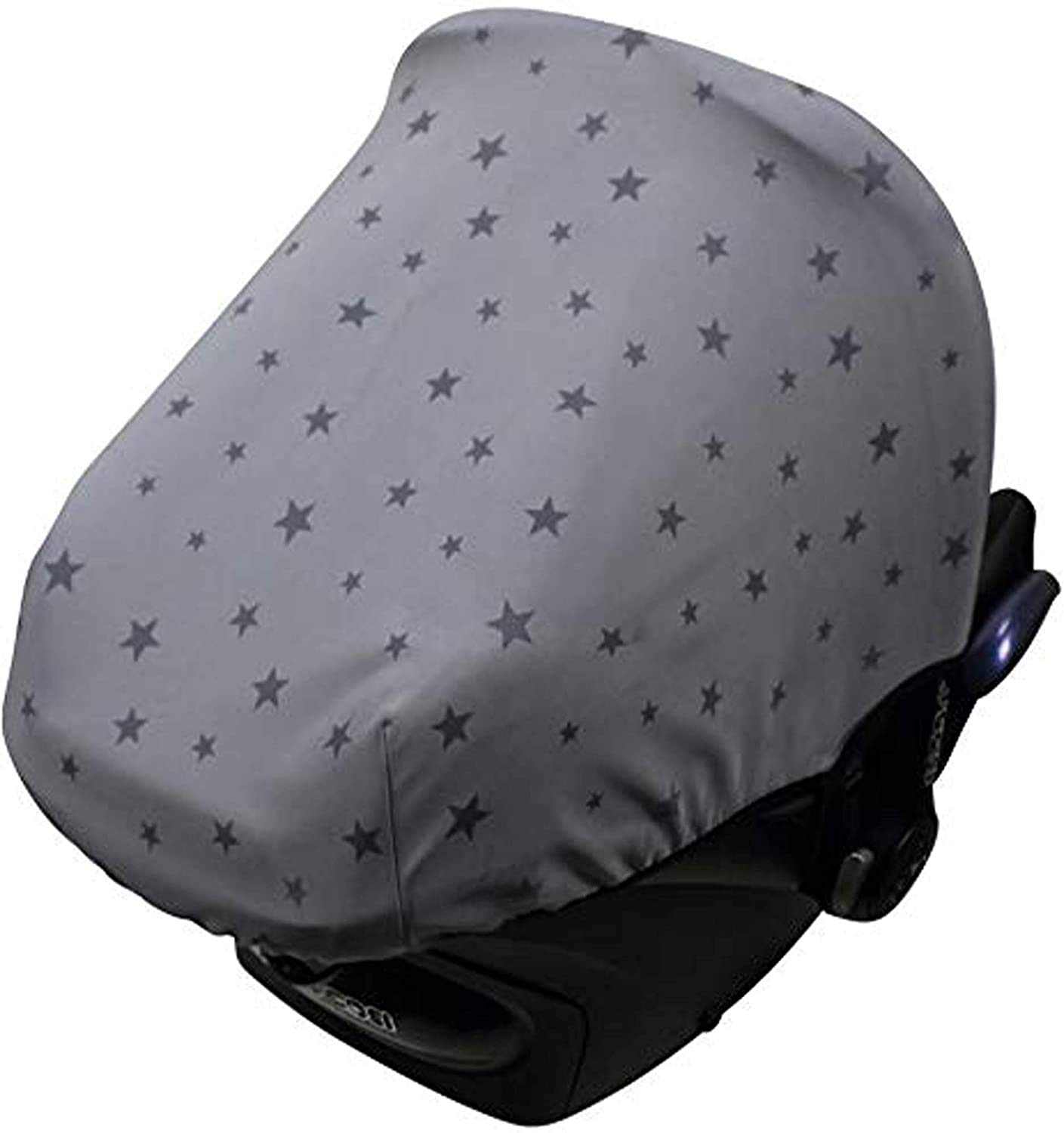 Dooky Hoody Magic Rain Sonnenschutz Babyschale 0+ Grau