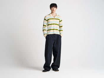 J.W.Anderson x Pringle Argyle Polo Strickpolo Bubblegum Herren
