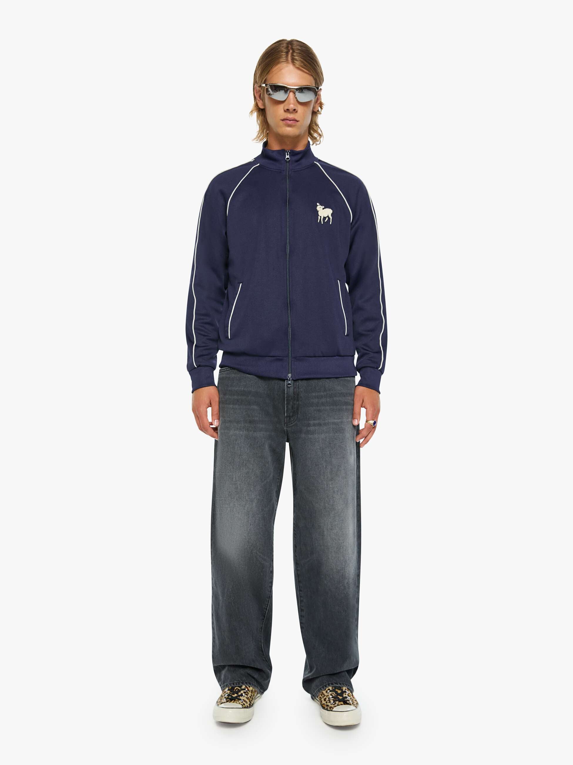 Mother The Front Runner Jacke Navy Herren Blau