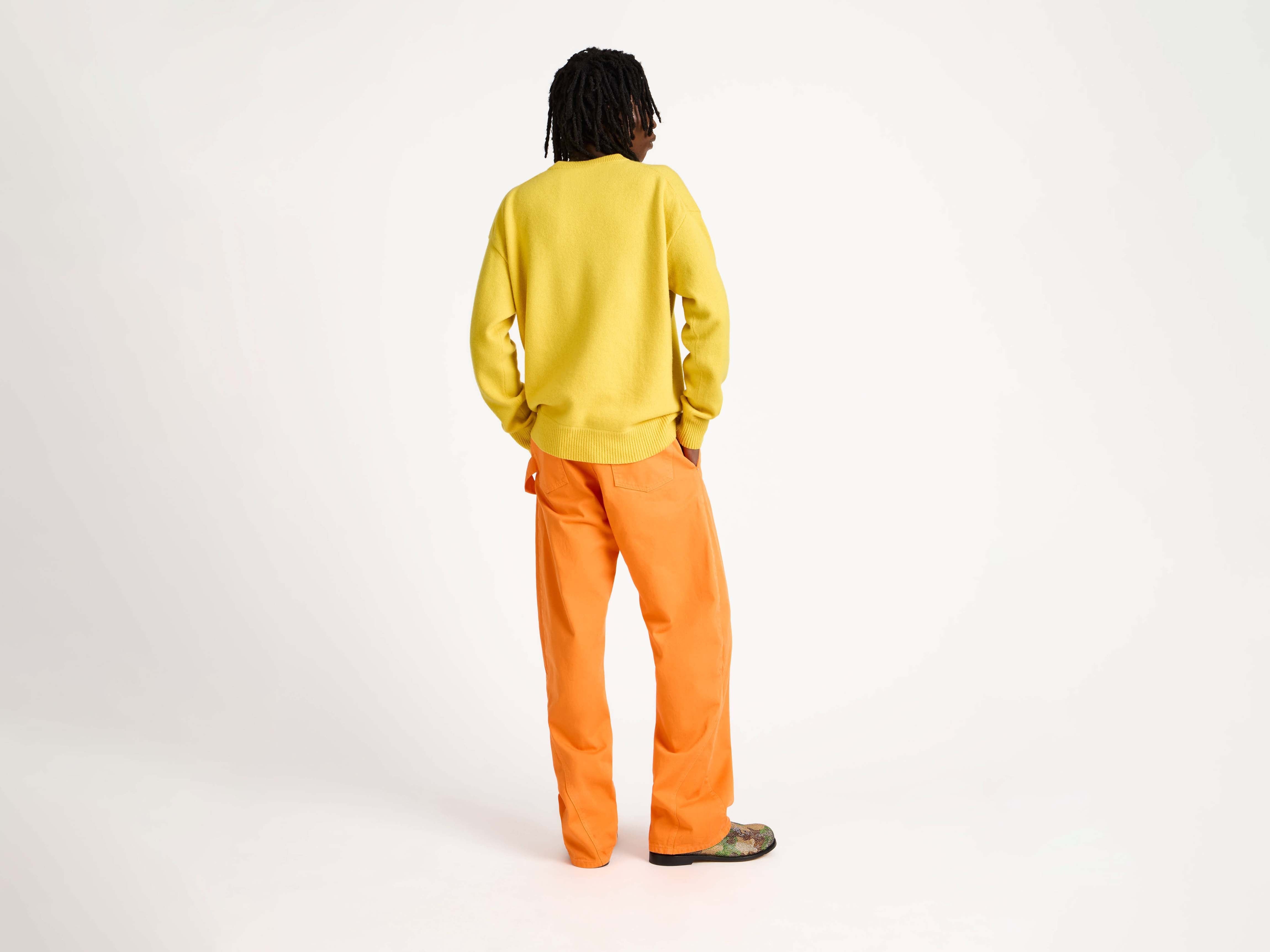 J.W.Anderson Anonymous Faggots Pullover Gelb Herren