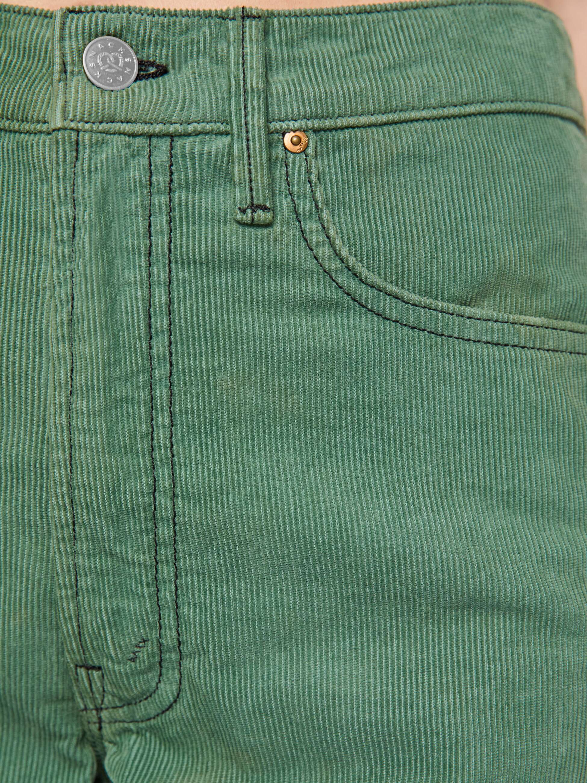 Mother Lemon Twist Sneak Cordhose Dark Ivy grün