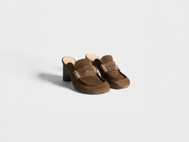 J.W.Anderson Shoes CL Loafer Sandale MU0022LA0413 Caramel