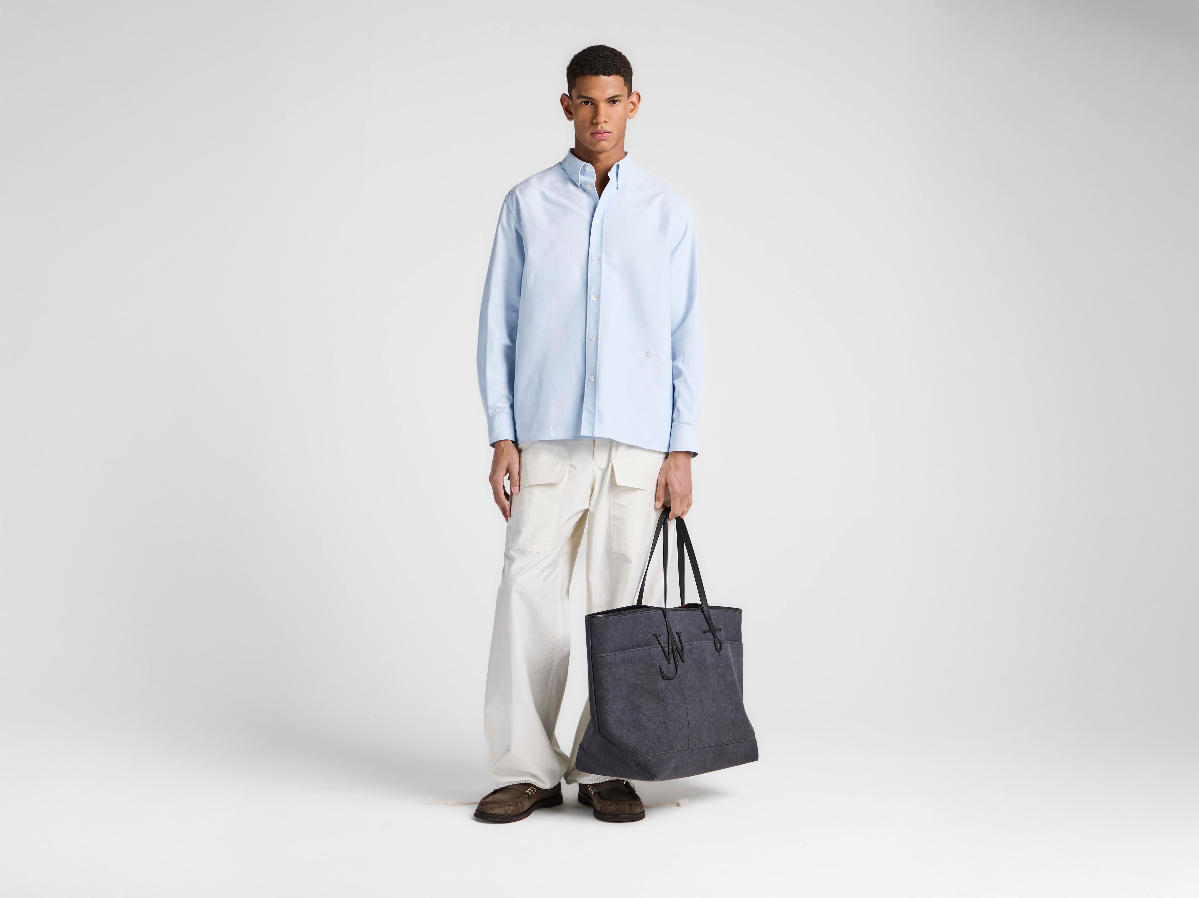 J.W.Anderson Shirts Classic Shirt Hemd Hellblau Herren