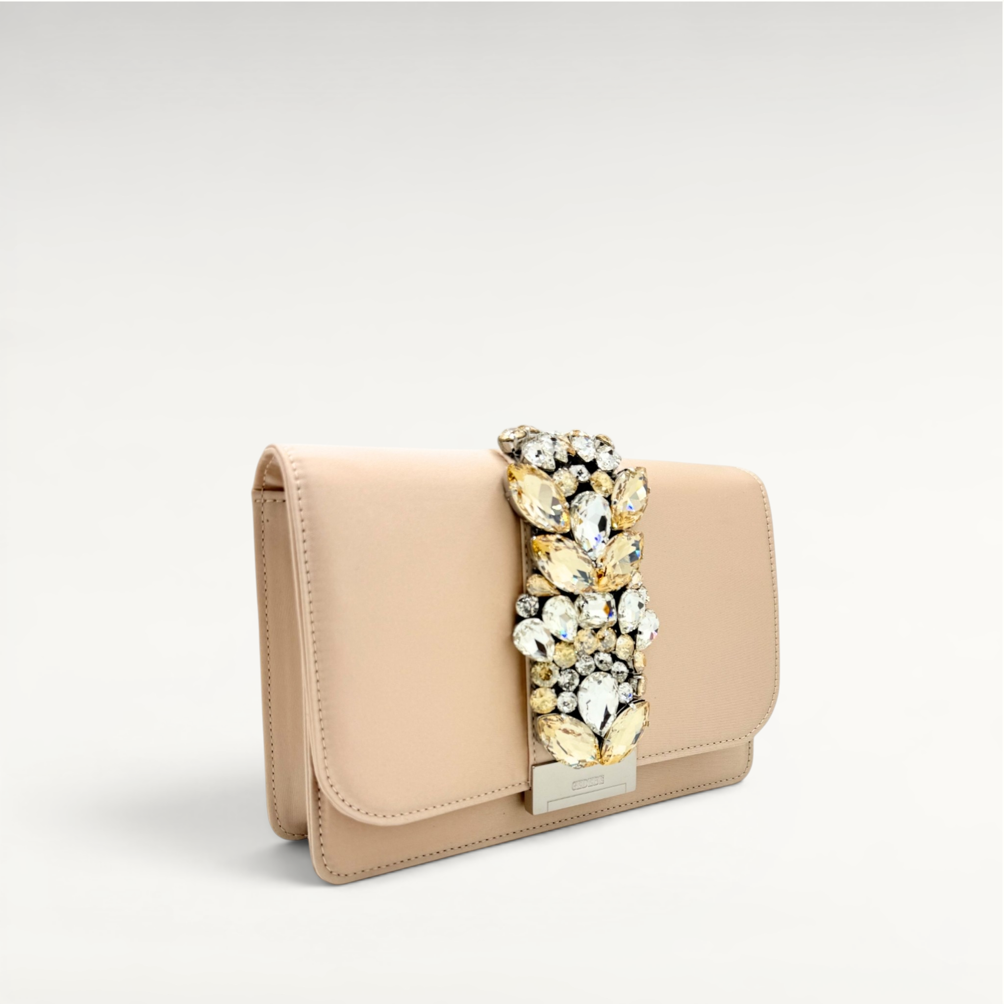 Gedebe Cliky Clutch Satin mit Schmuck-Stickerei