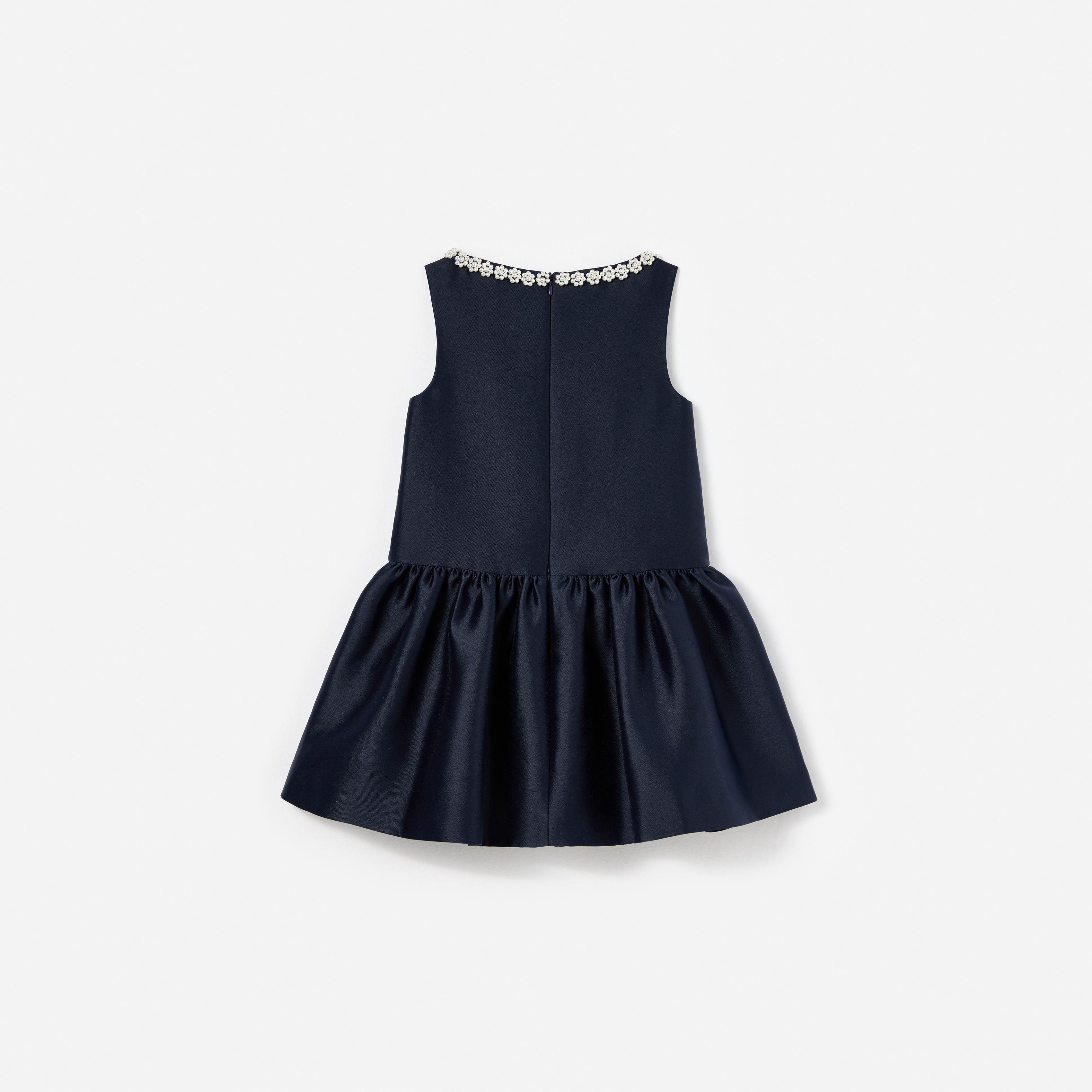 Self Portrait Kinder Kleid Navy Taft Perlen Gr. 3-12 J.