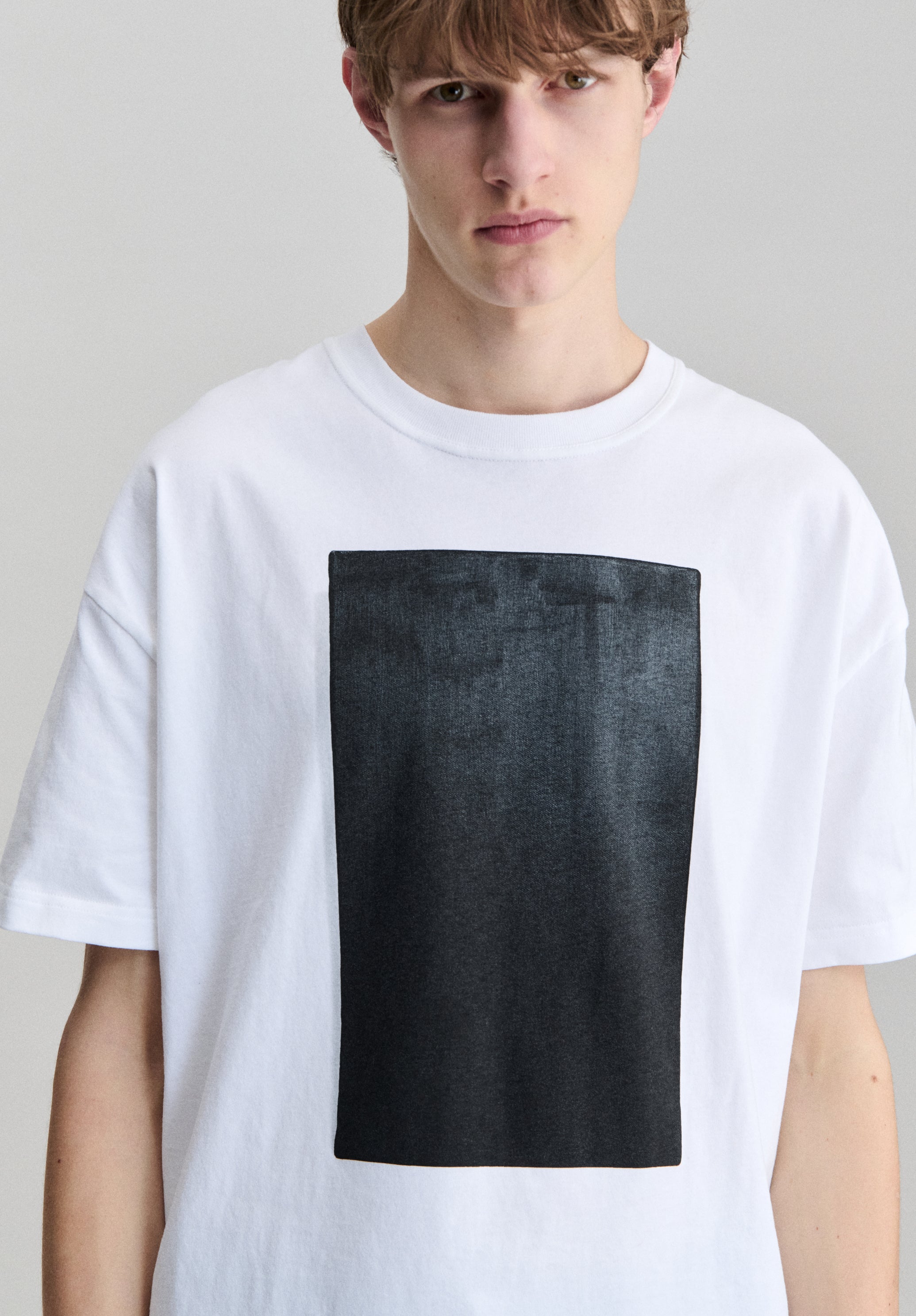 A.P.C. FRGMT. Olivier M T-Shirt schwarz Print