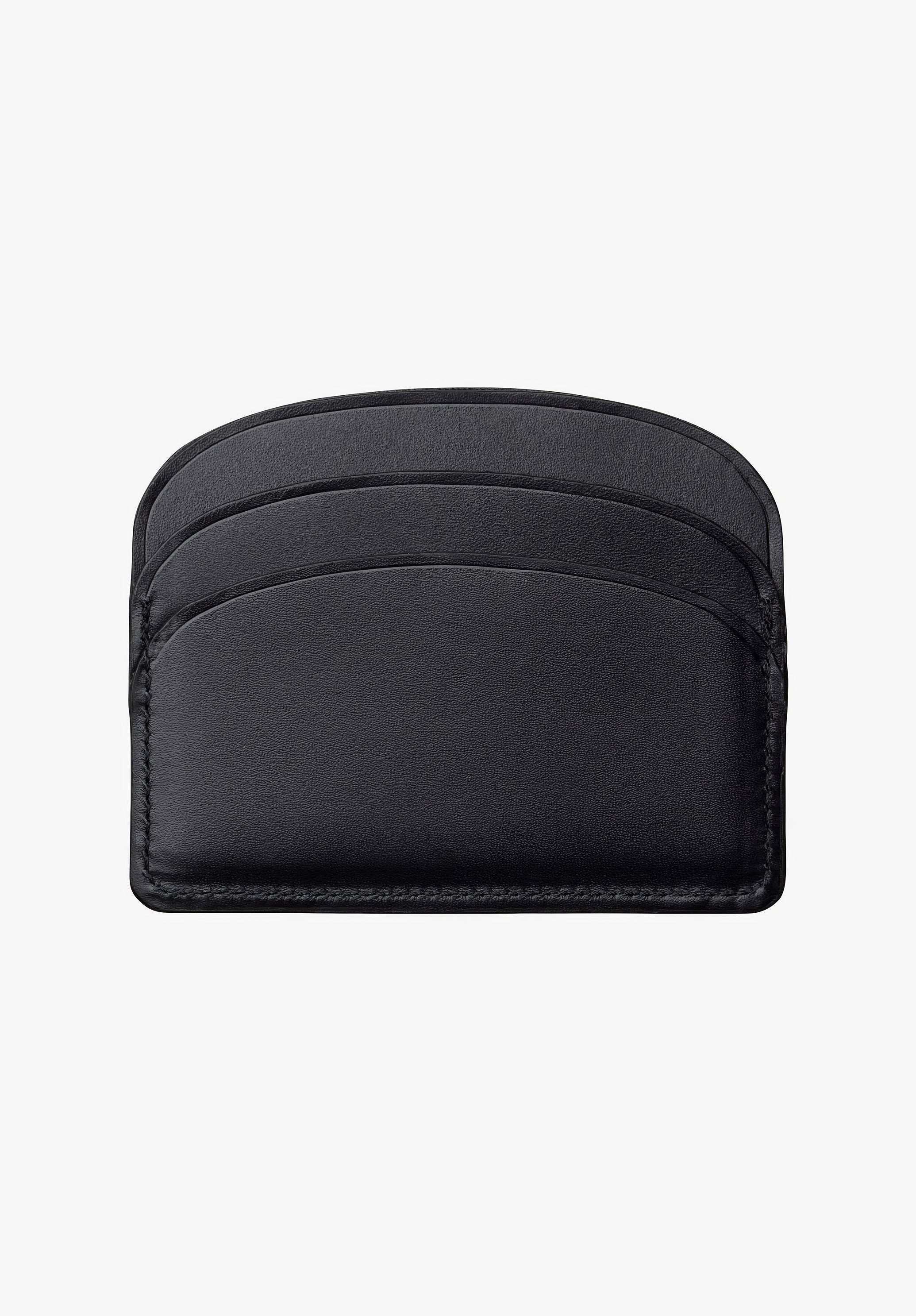 A.P.C. Demi-Lune Kartenhalter Etui Gold-Logo TU
