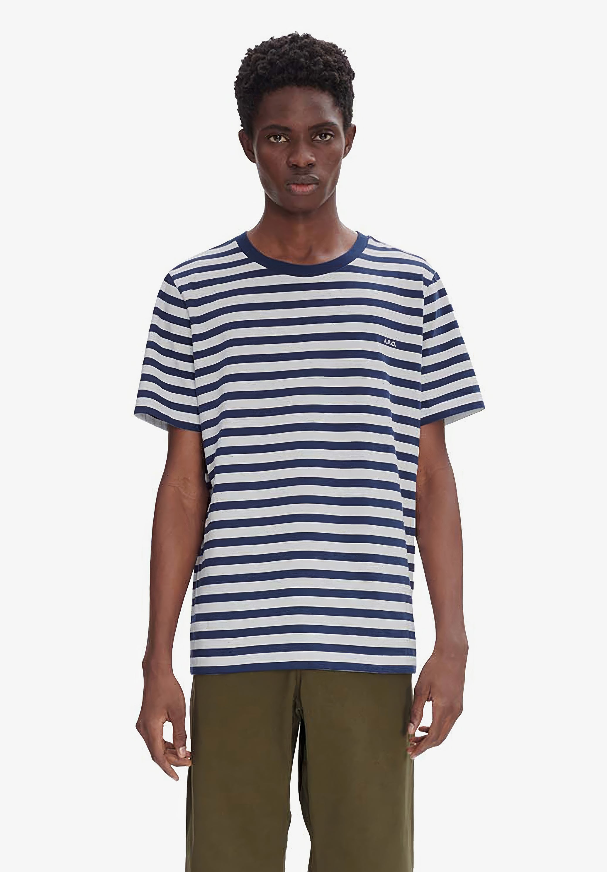 A.P.C. Standard Brodé T-Shirt Unisex Bio-Baumwolle M Stickerei