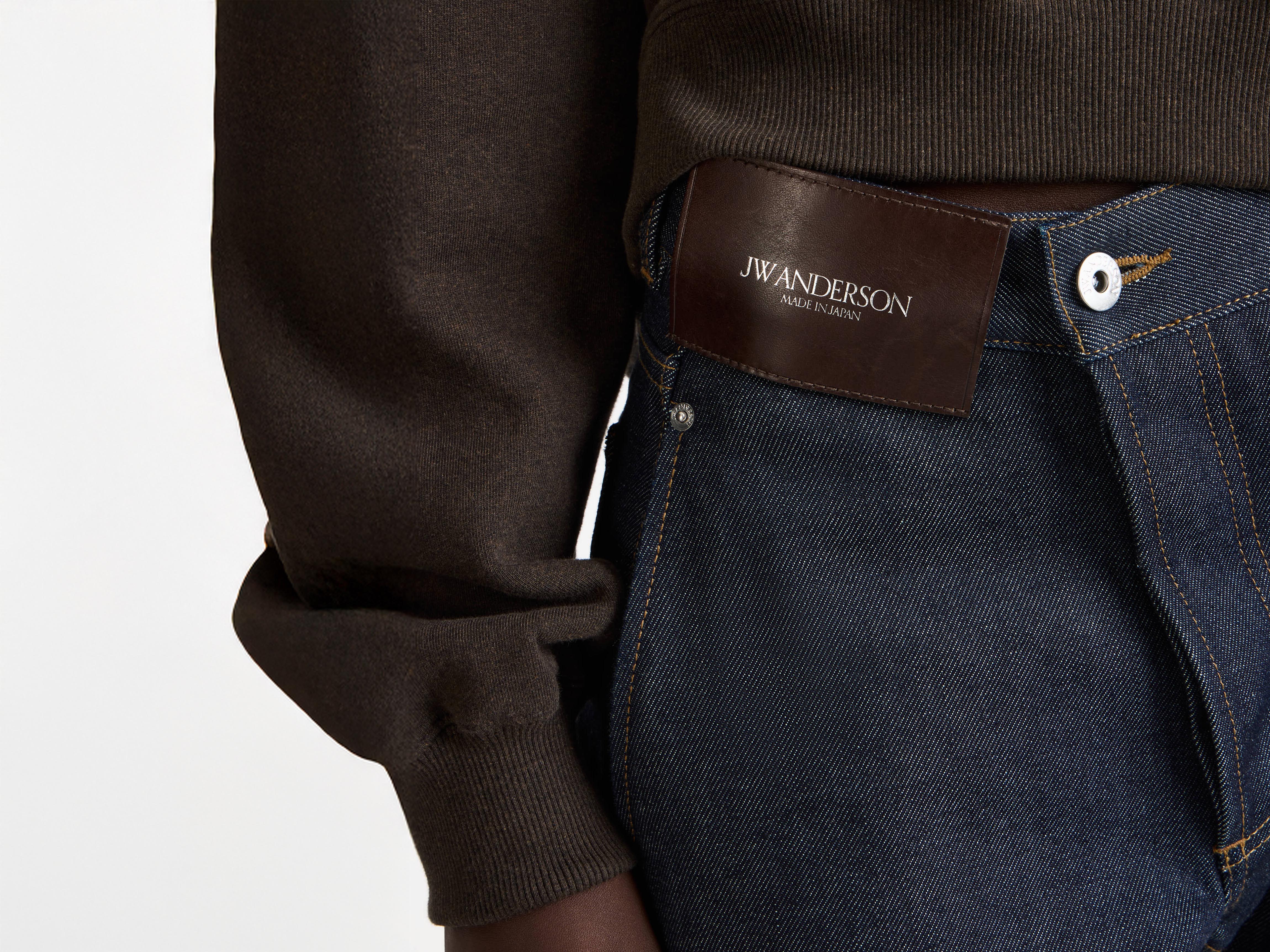 J.W.Anderson Jeans Twisted Workwear Jeans Damen Indigo