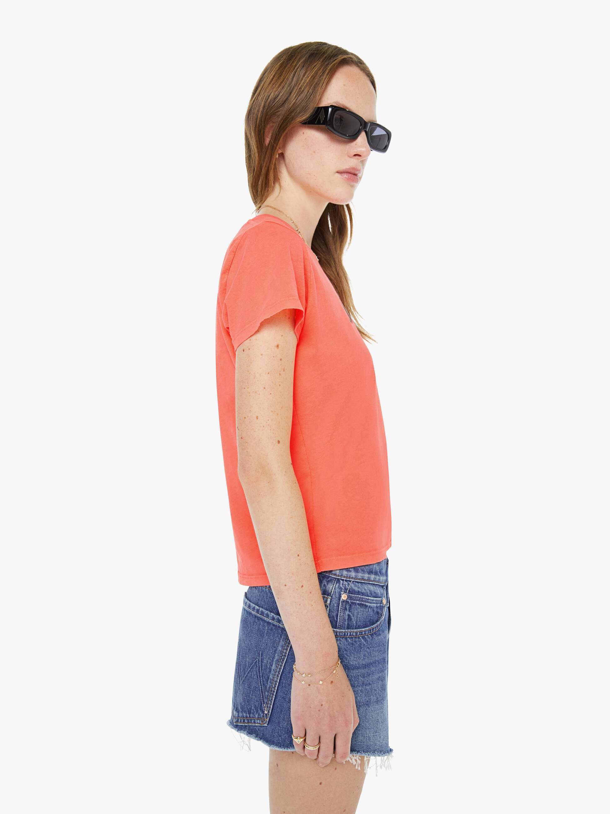 Mother Lil Goodie Goodie T-Shirt Motherline Orange