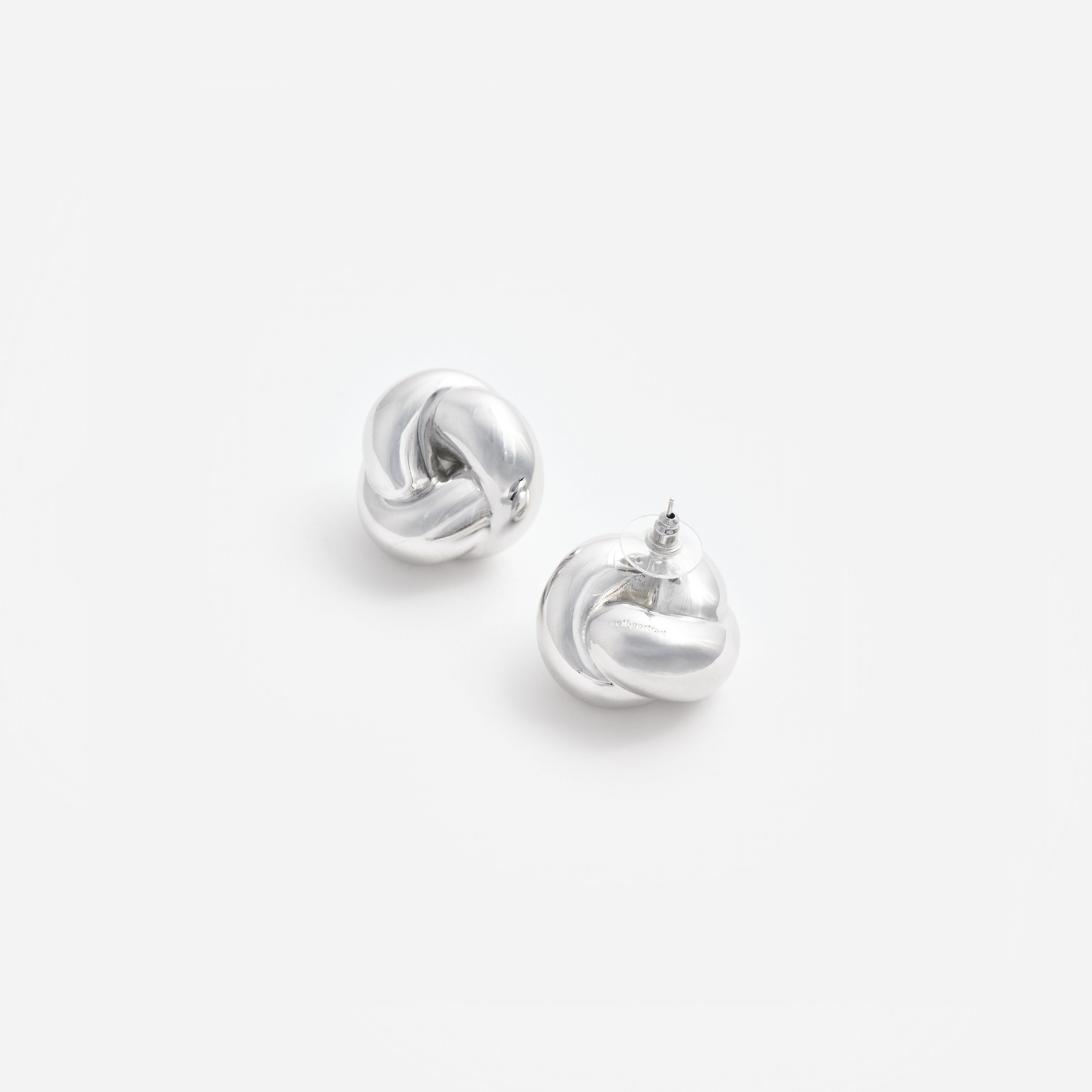 Self Portrait Silver Knot Ohrstecker Silber One Size