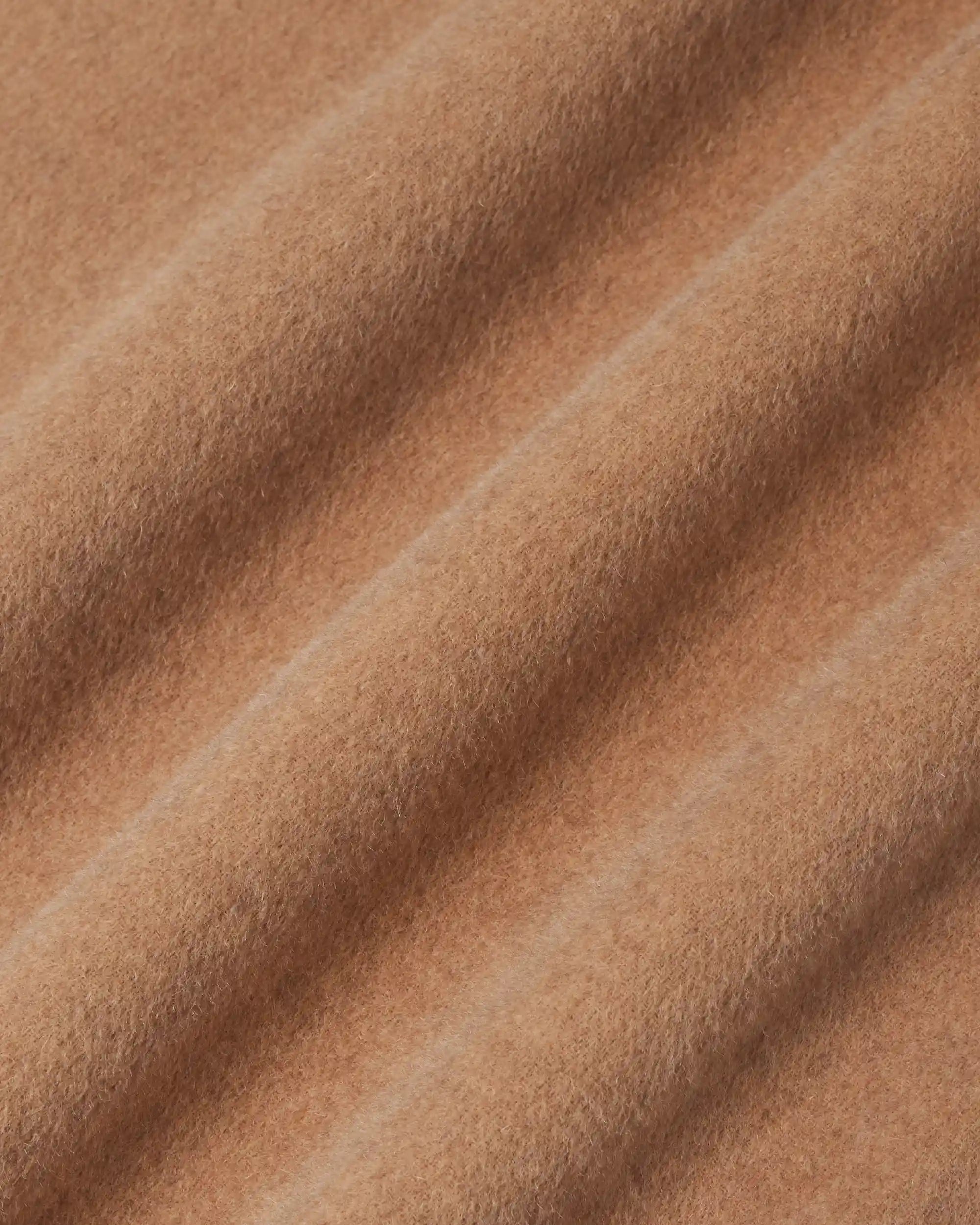 Drôle De Monsieur Monogram Double Face Mantel Beige Wolle