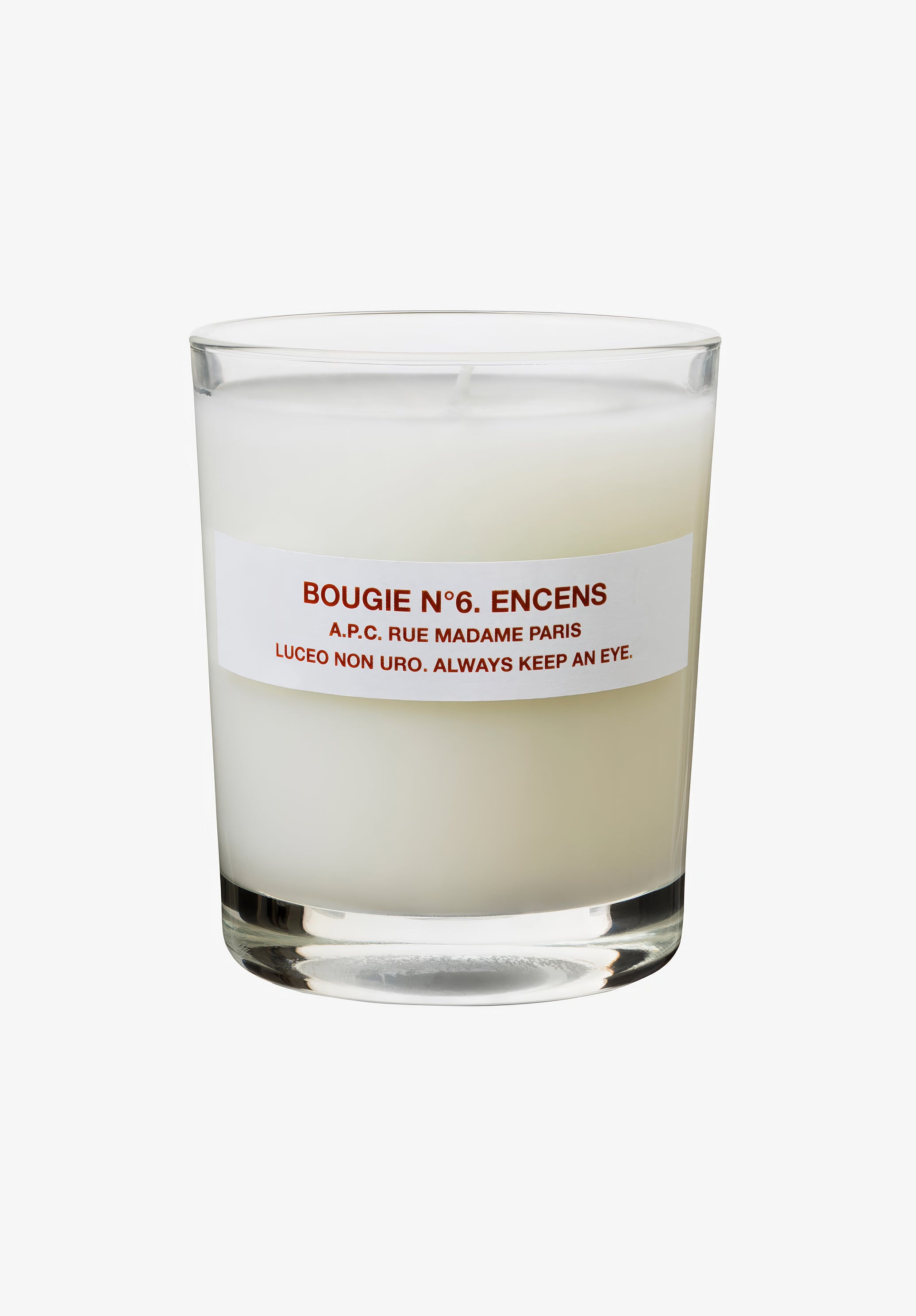 A.P.C. Duftkerze Weihrauch im Glas 50 Stunden