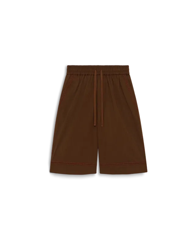 Drôle De Monsieur Short Elastiqué Jour Echelle Shorts braun Baumwolle