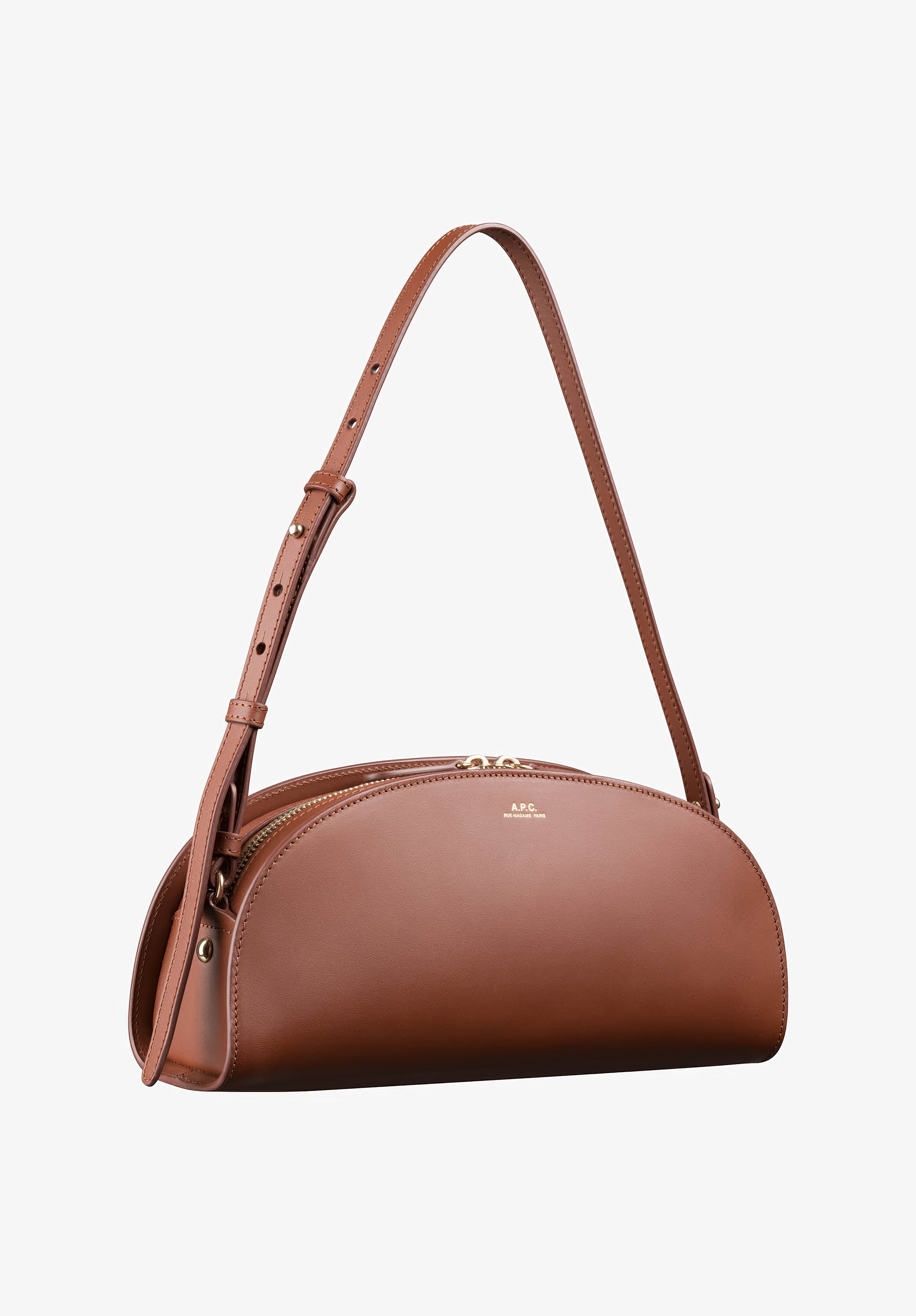 A.P.C. Demi-Lune Shoulder Tasche mit Riemen
