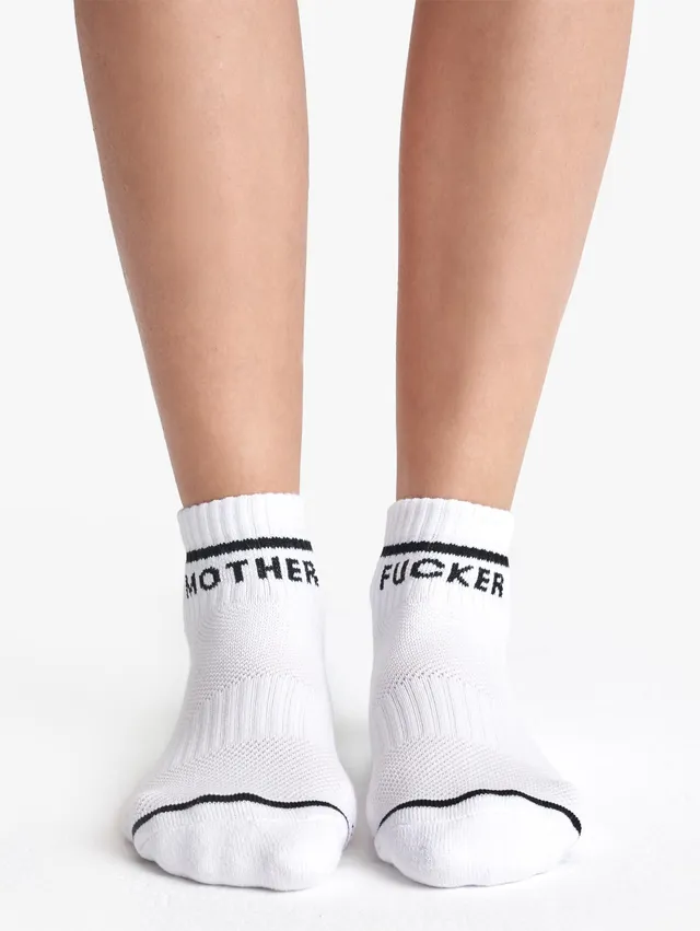 Mother Baby Steps Ankle Socken Weiß Sneaker MF White