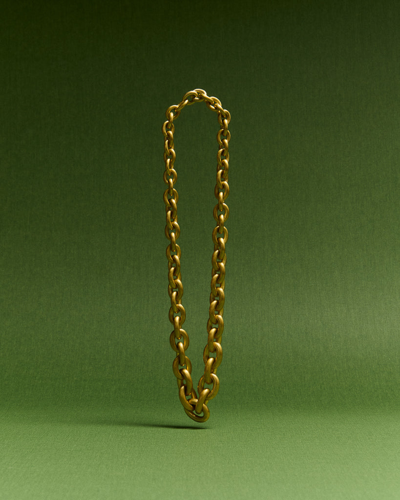 J.W.Anderson Fine Jewellery Chain-Link Halskette 18kt Gelbgold