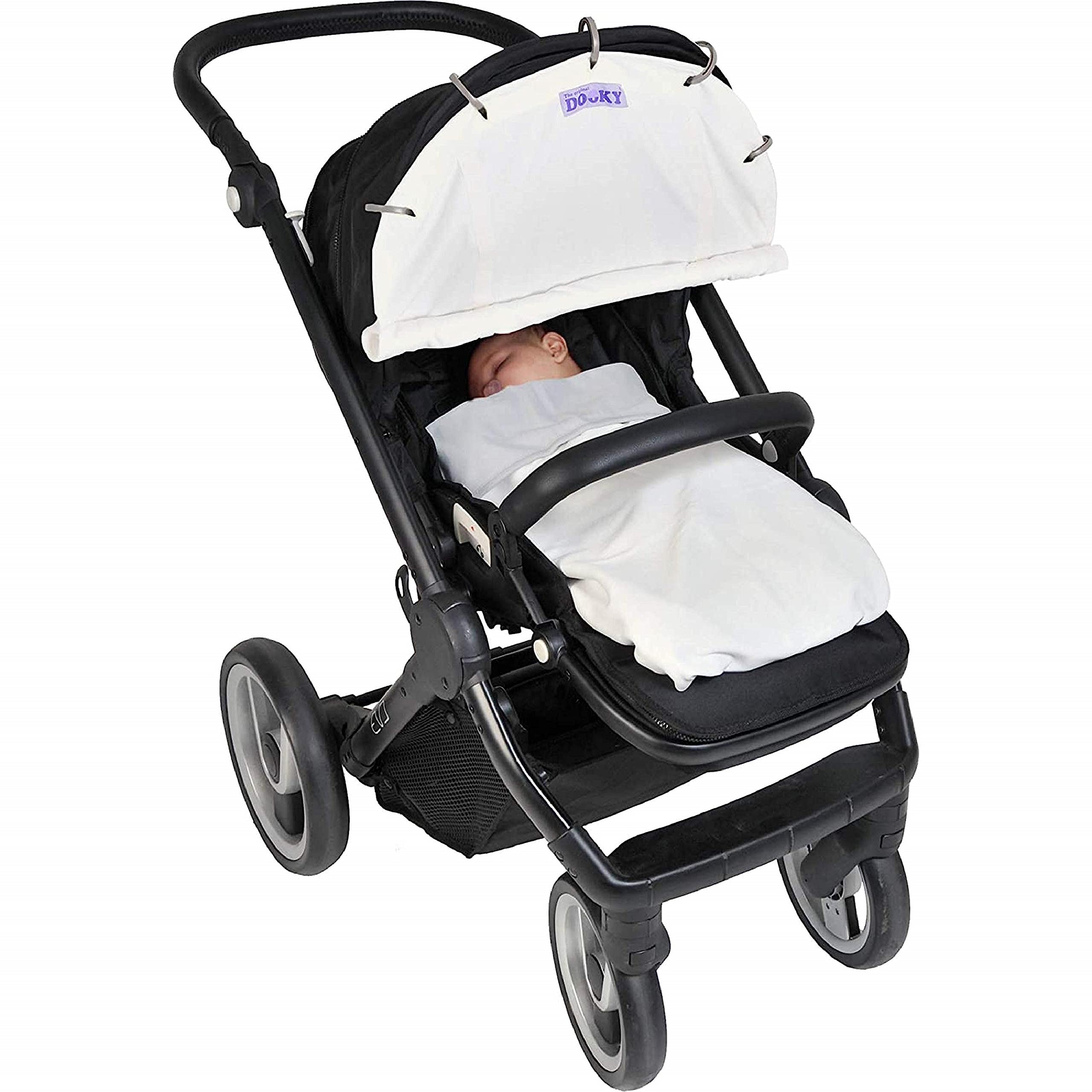 Dooky Universal Cover Sonnensegel Kinderwagen Cream UPF50+
