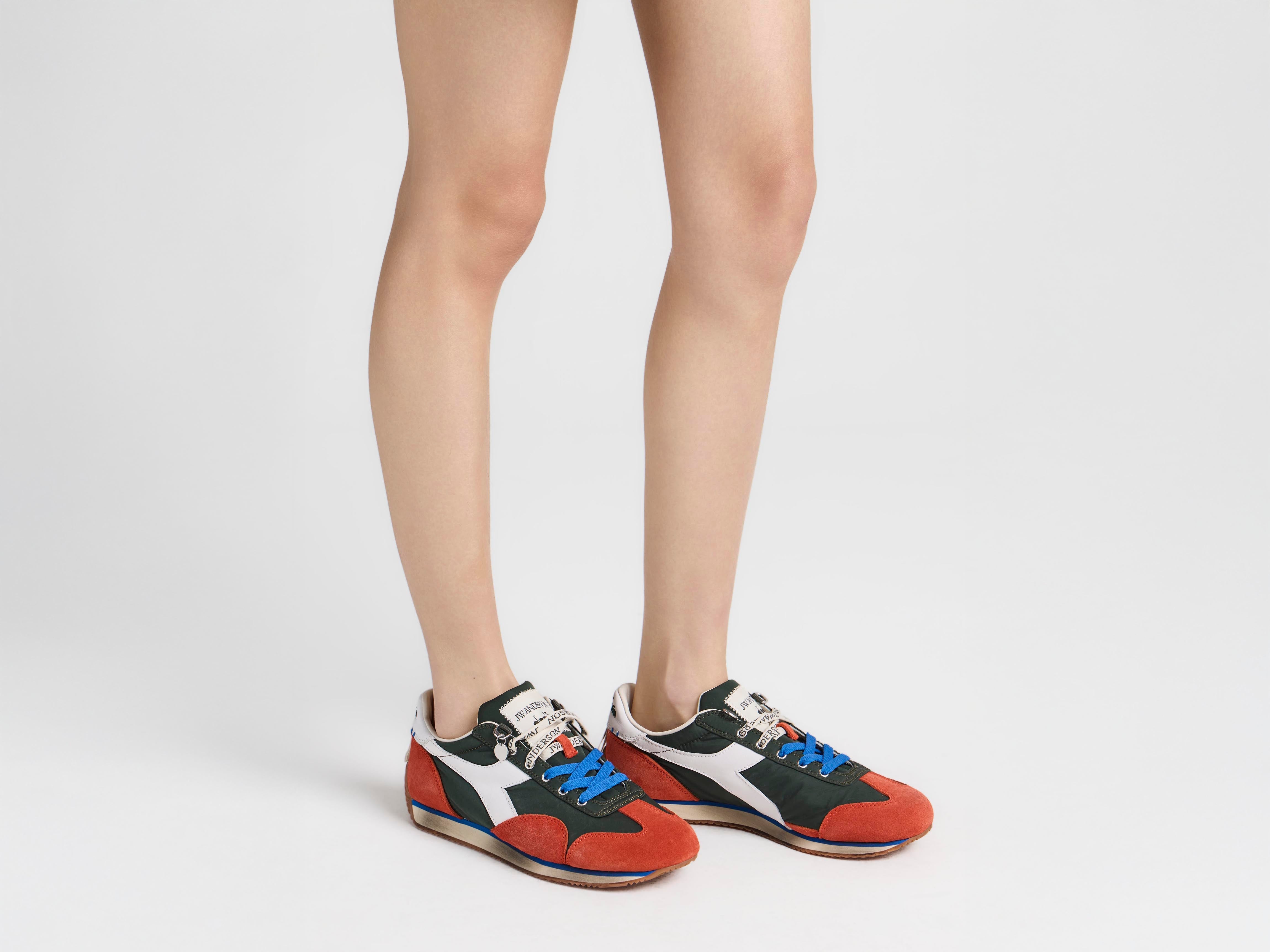 J.W.Anderson Shoes Diadora Equipe Sneaker Damen Grün