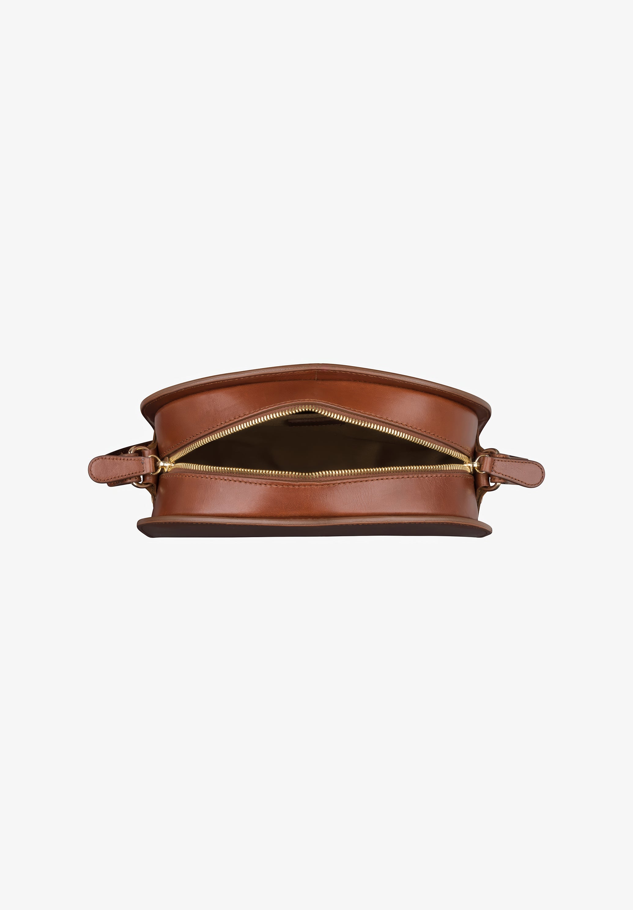 A.P.C. Demi-Lune Tasche TU Glattleder Umhängetasche