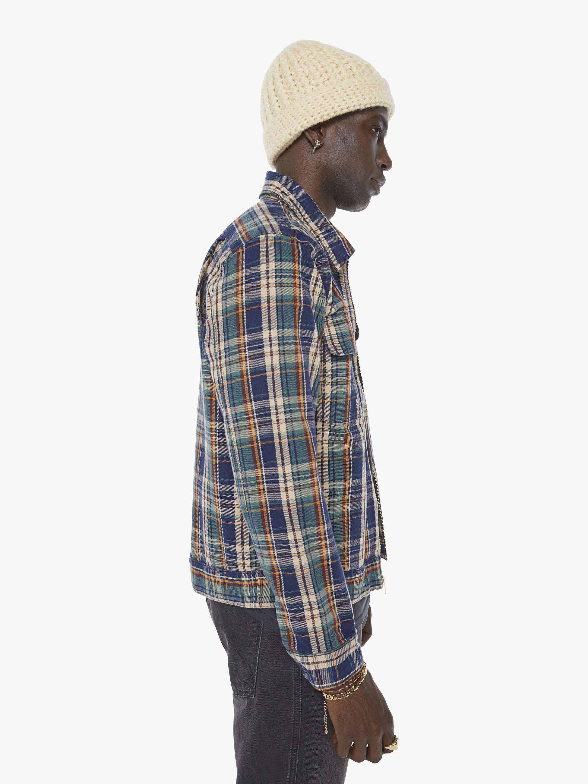 Mother The Rounded Freeze Jacke Fair And Square kariert