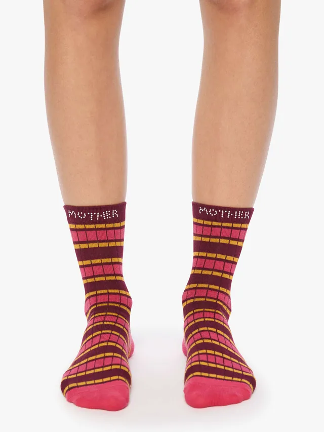 Mother The Half Step Socken Pearl Clutcher Rot