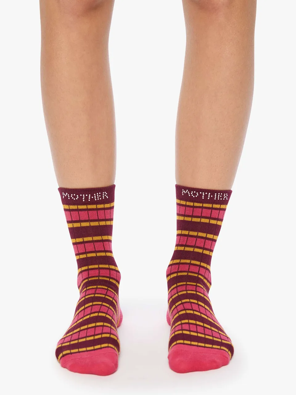 Mother The Half Step Socken Pearl Clutcher Rot