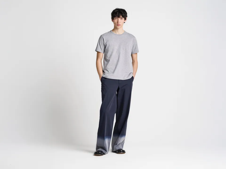 J.W.Anderson Dip Dyed Hose Navy Multi Baumwolle