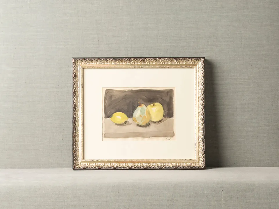 J.W.Anderson Watercolour Robert Kulicke 1961 Bild