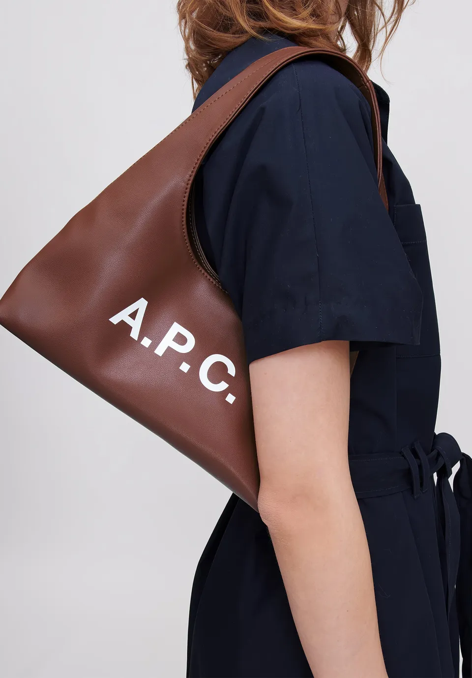A.P.C. Baby Ninon Shoulder Tasche TU Lederoptik